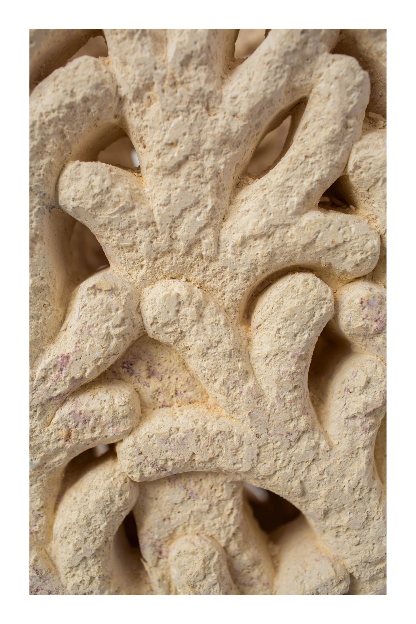 Hand Carved Garden Column - Small