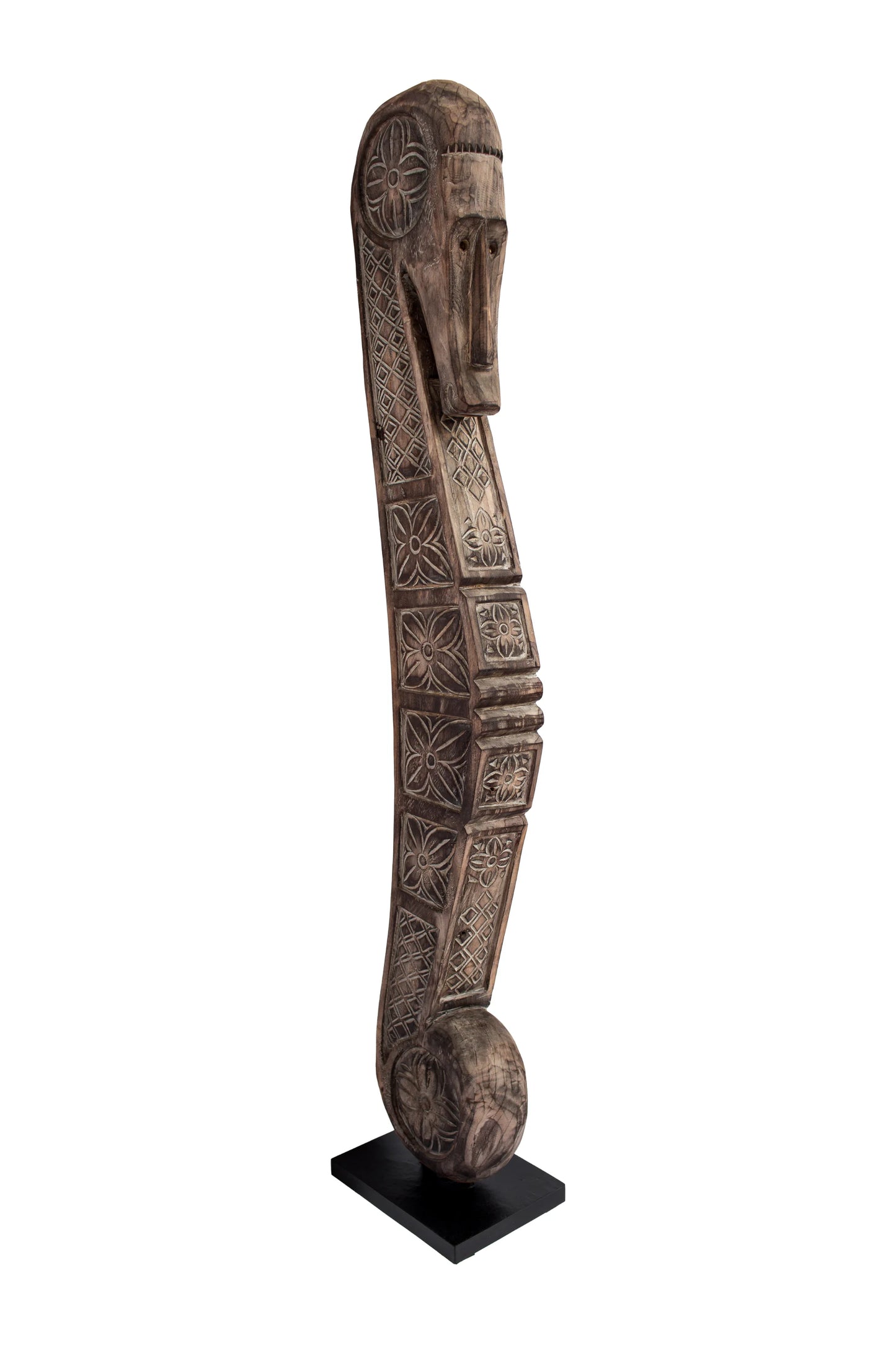 Toraja King’s Symbol of Luck - Seahorse Statue