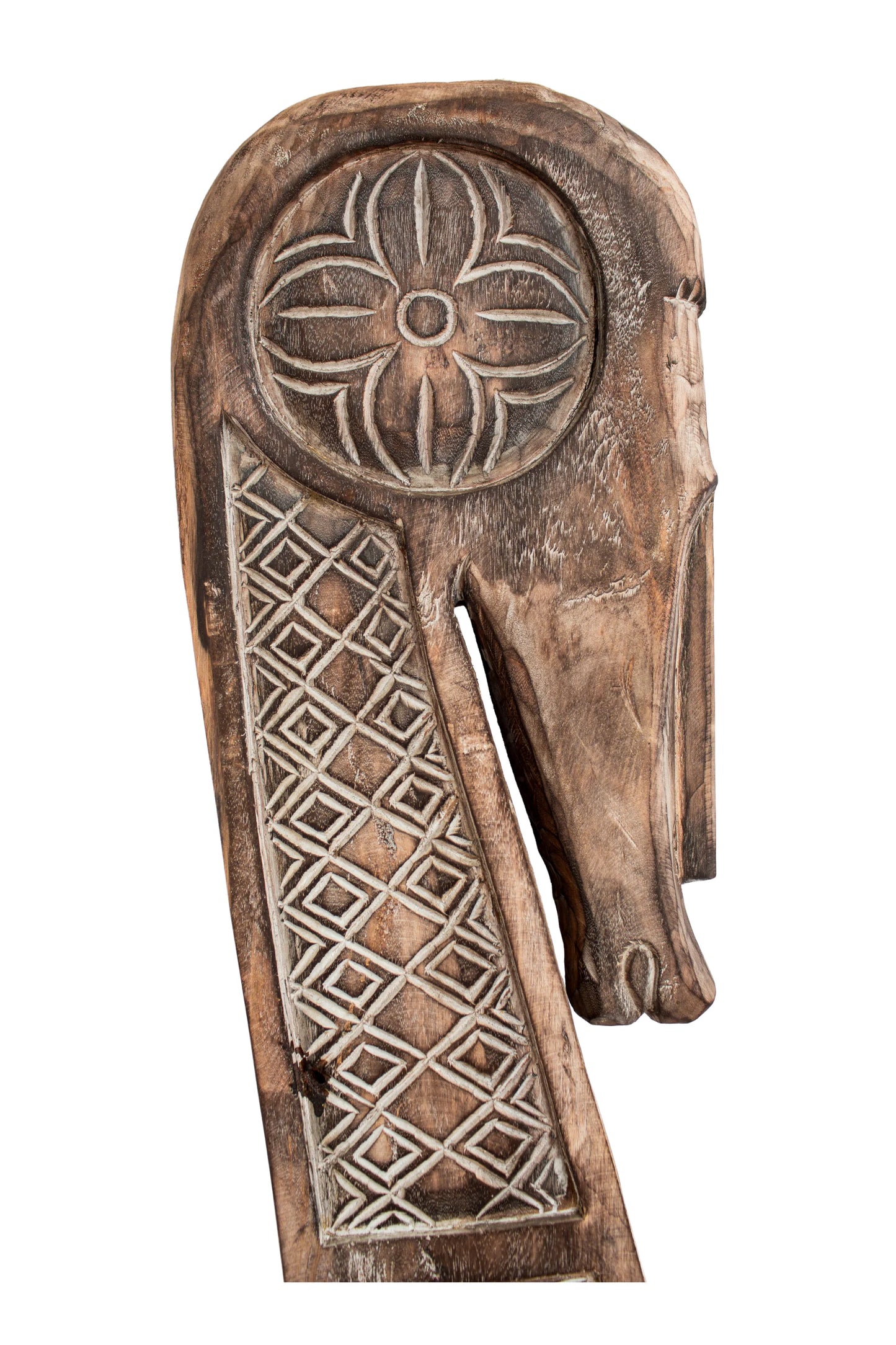 Toraja King’s Symbol of Luck - Seahorse Statue