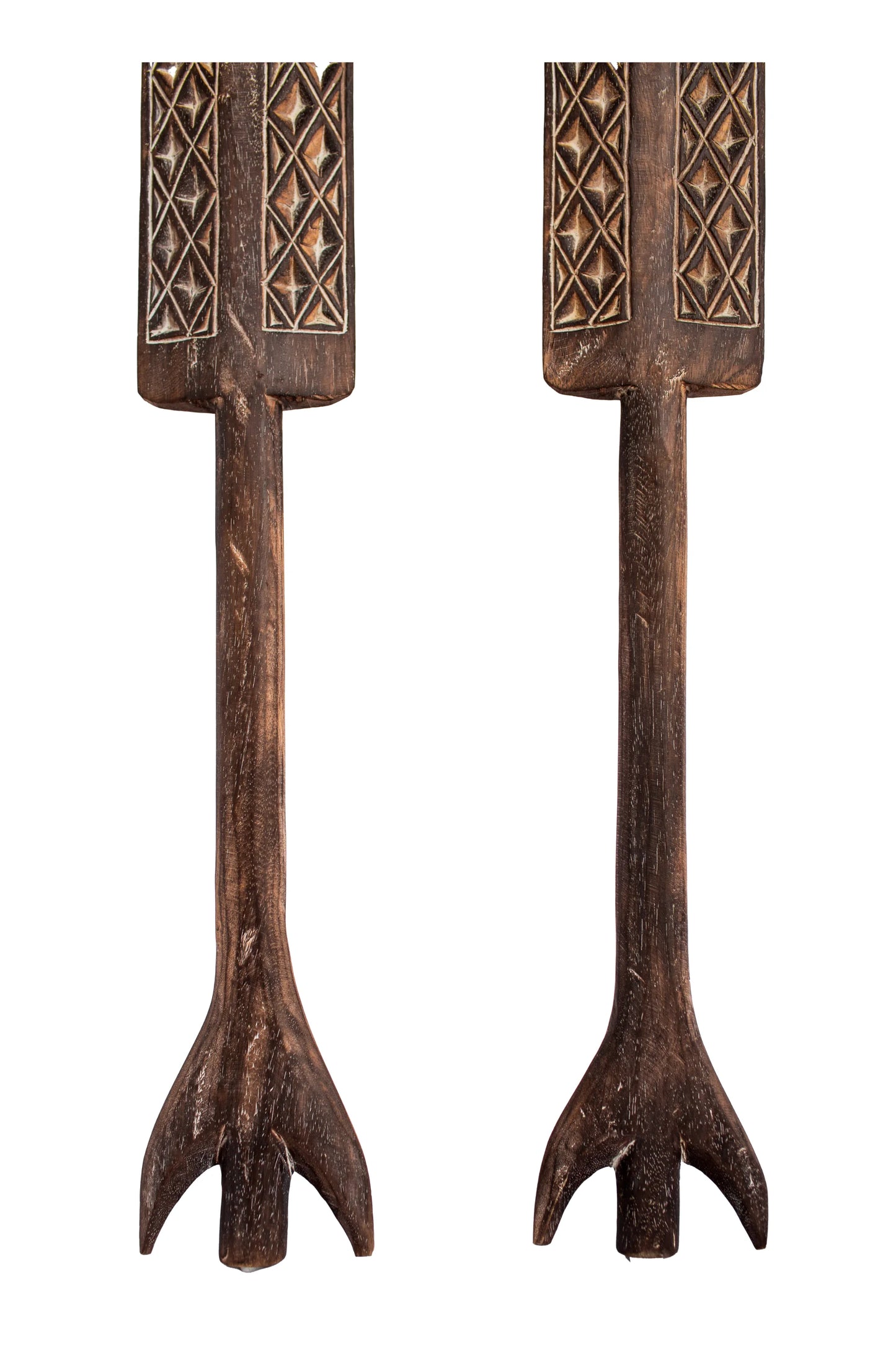 Toraja King’s Antique Wooden Spear - Single Piece