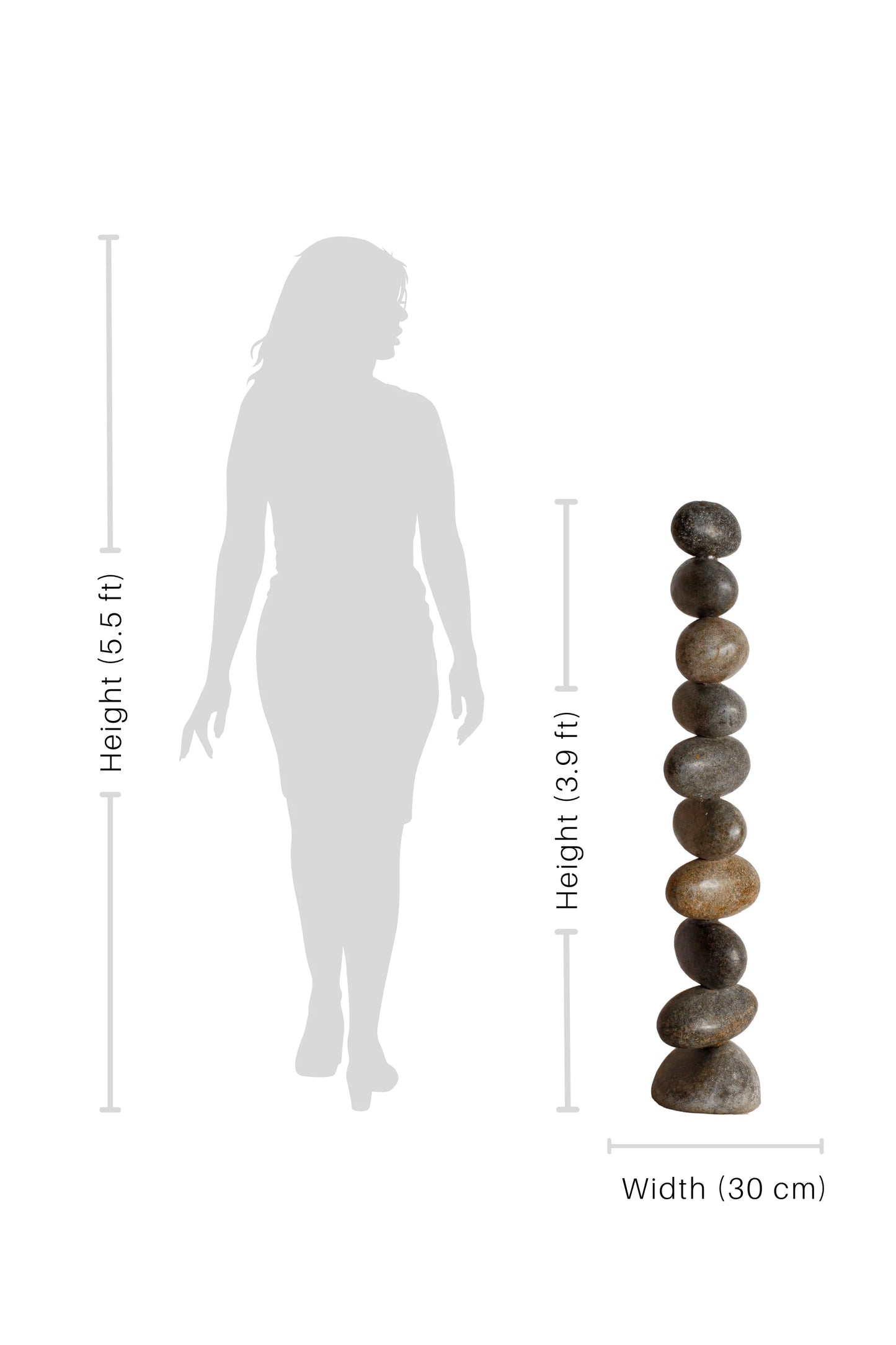 Balancing Natural Stone Pillar