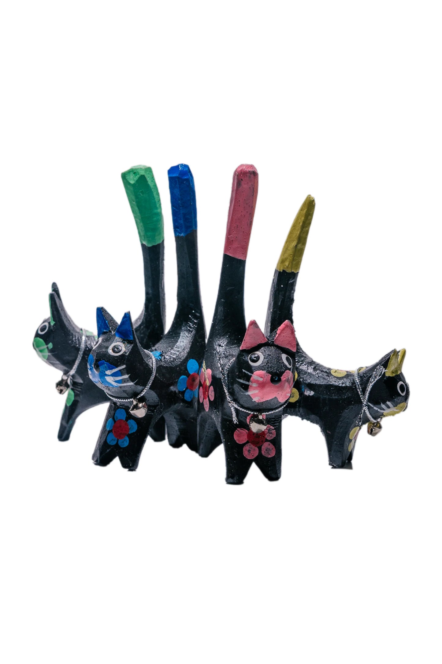 Paw-sitive vibes cat family (Set of 4)