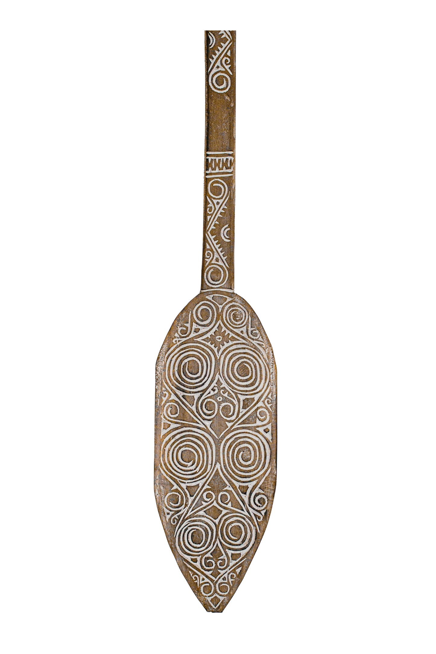 Timor Tribal Hand Carved Antique Oar - Style 4