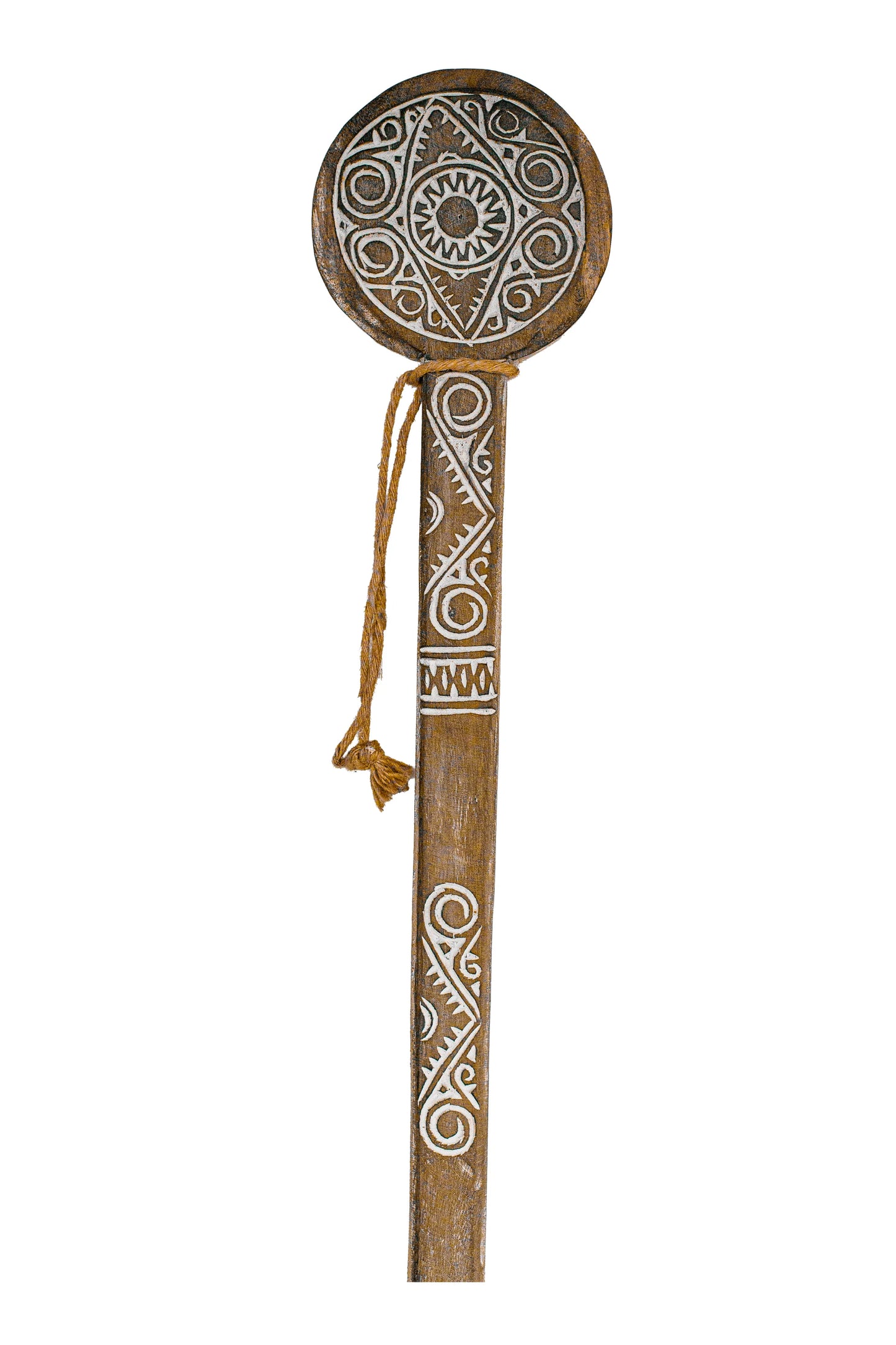 Timor Tribal Hand Carved Antique Oar - Style 4