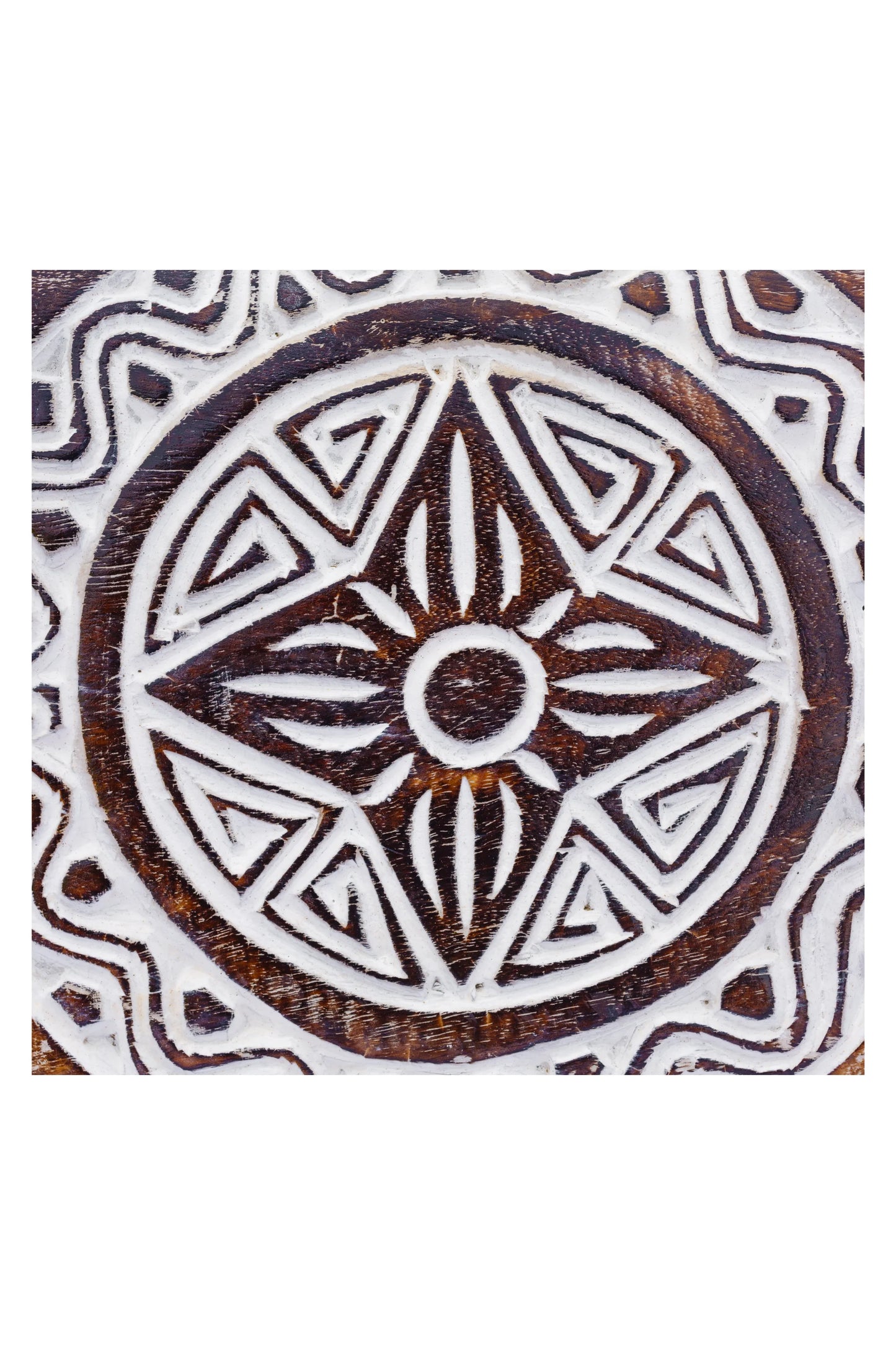 Tribal Carved Surfboard Wall Decor - Style 8
