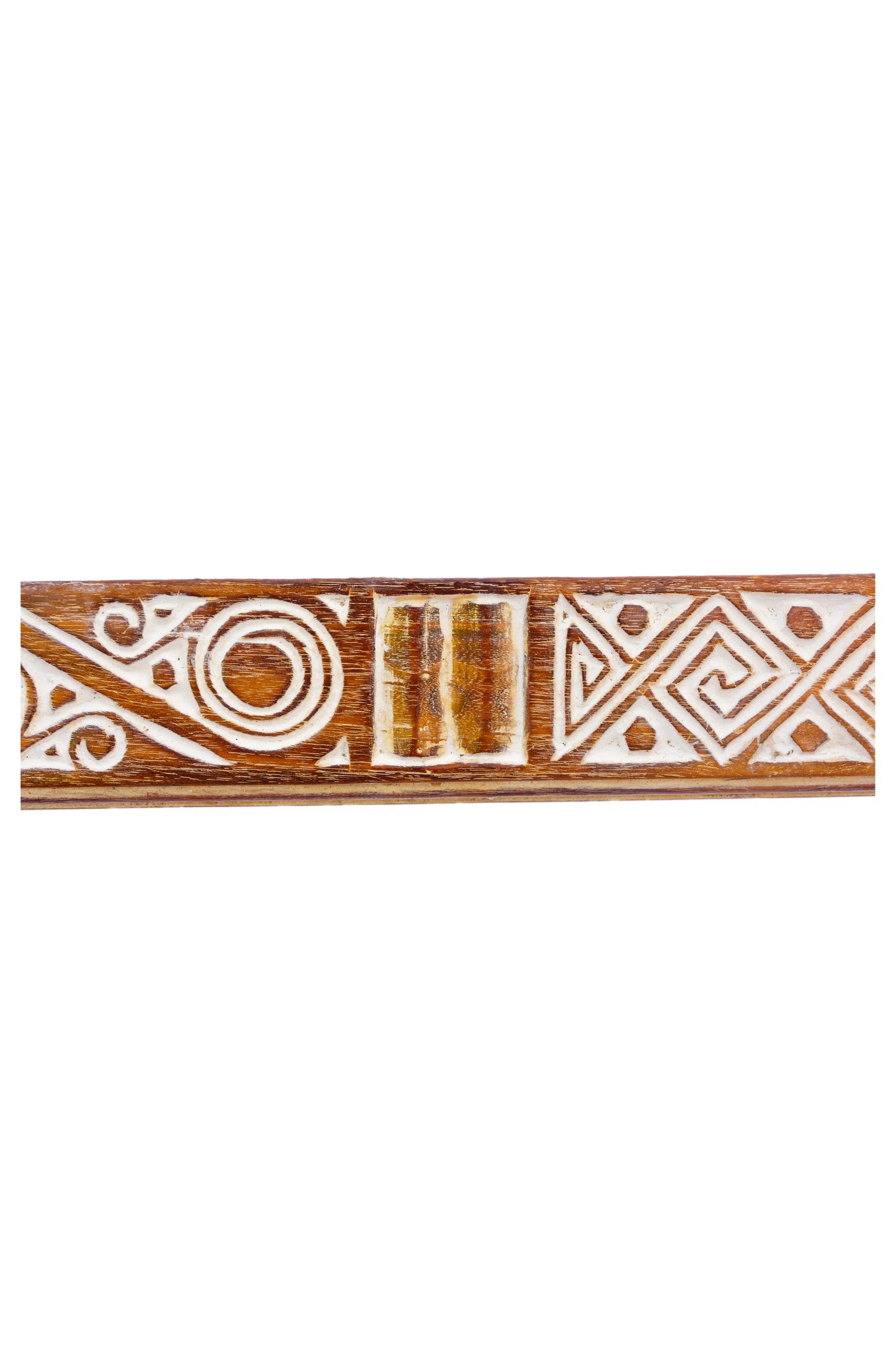 Tribal Hand Carved Wooden Mirror Frame Or Entrance Door Frame - Style 3