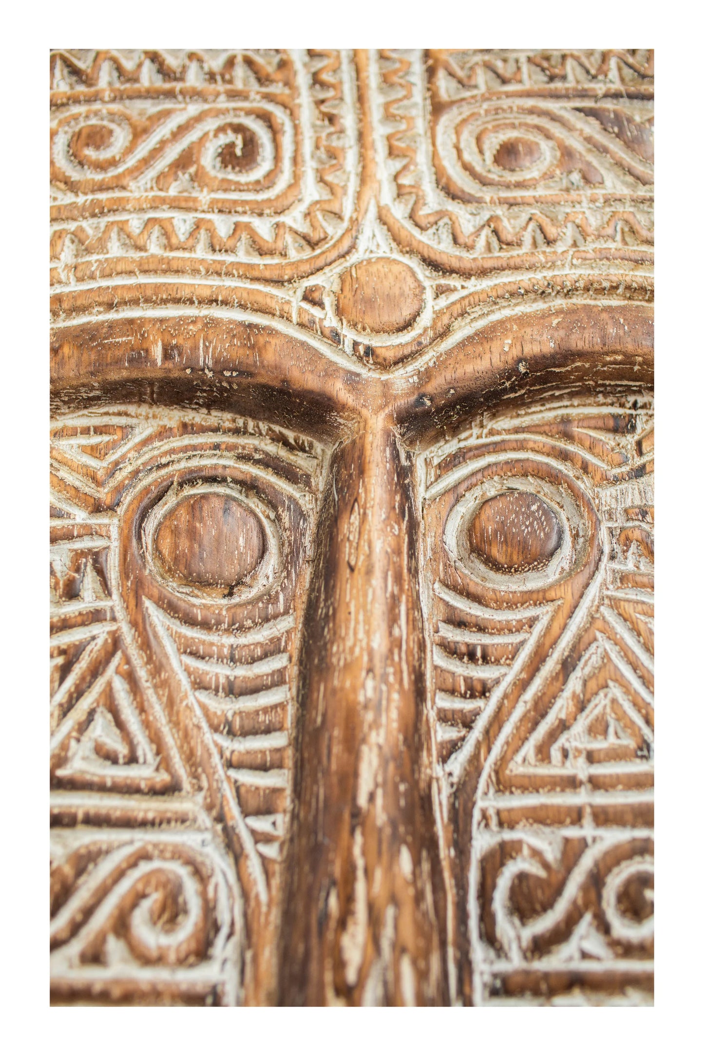 Antique Timor Warrior King Statue - Large - Style 03