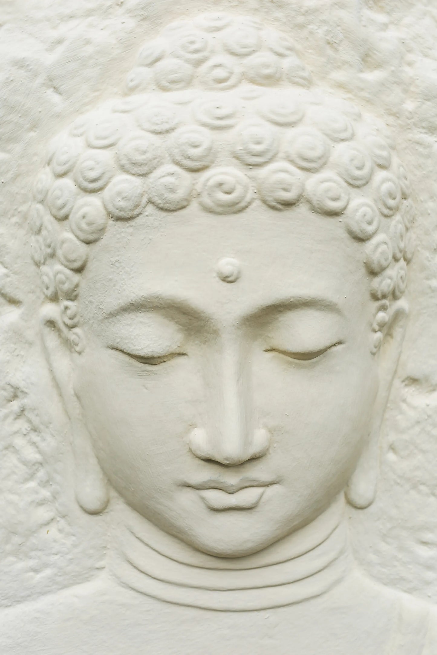 Buddha At Peace Sculpture With Base