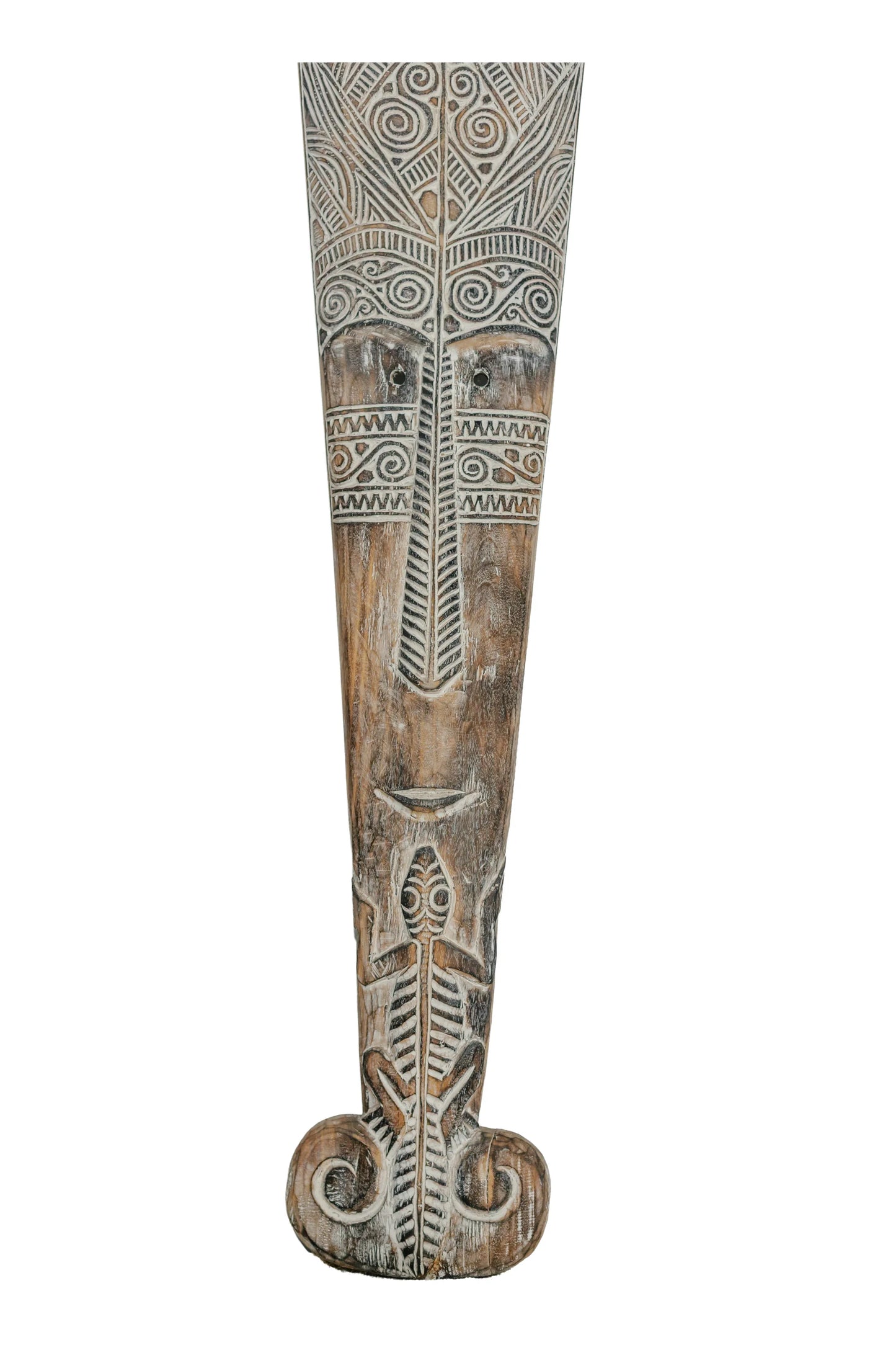 Toraja Queen's Courtier Hand Carved Mask