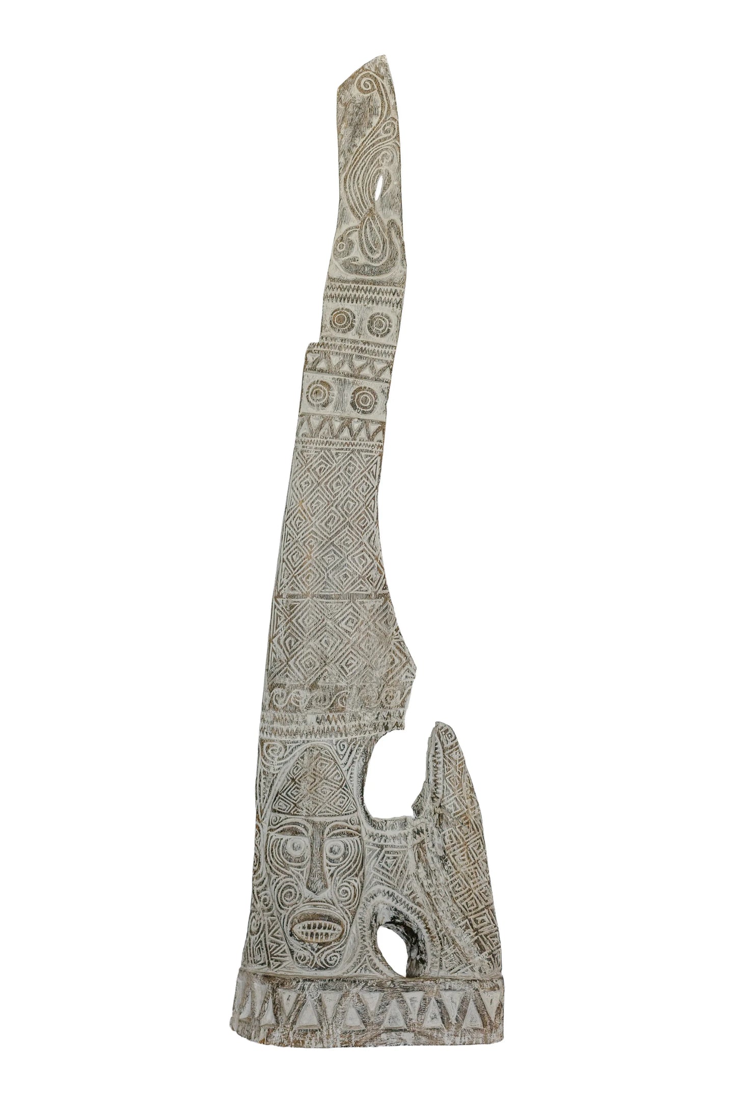 Tribal Madurese Carved Panel – Style 01