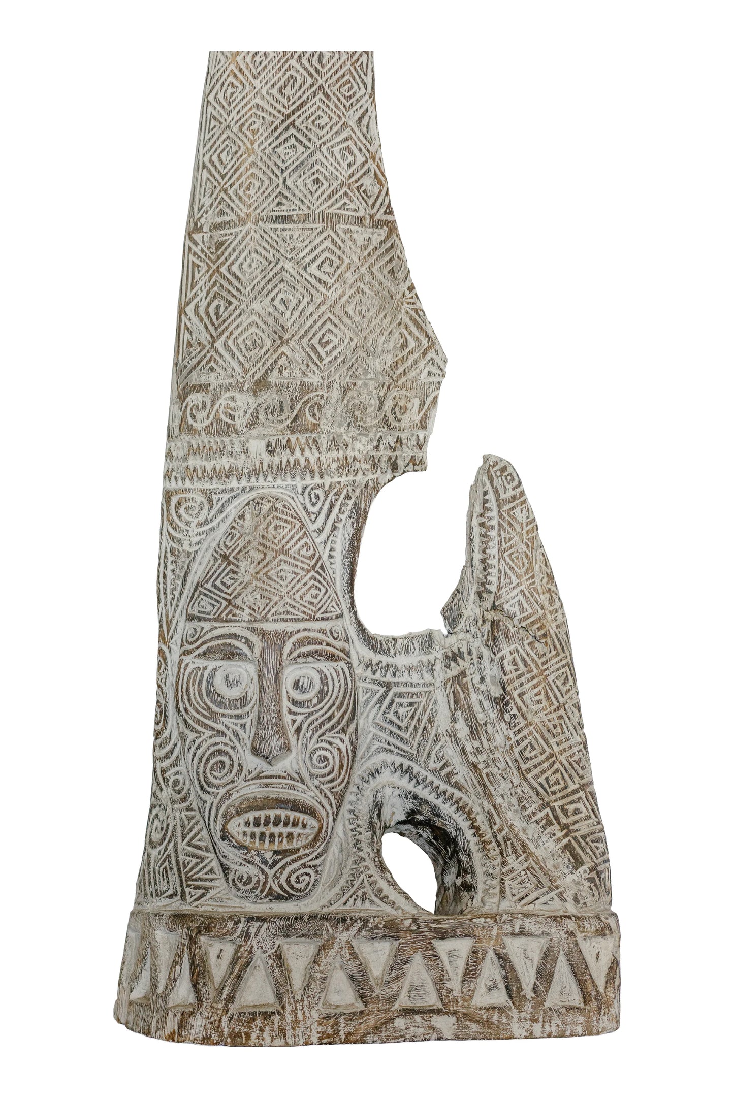 Tribal Madurese Carved Panel – Style 01