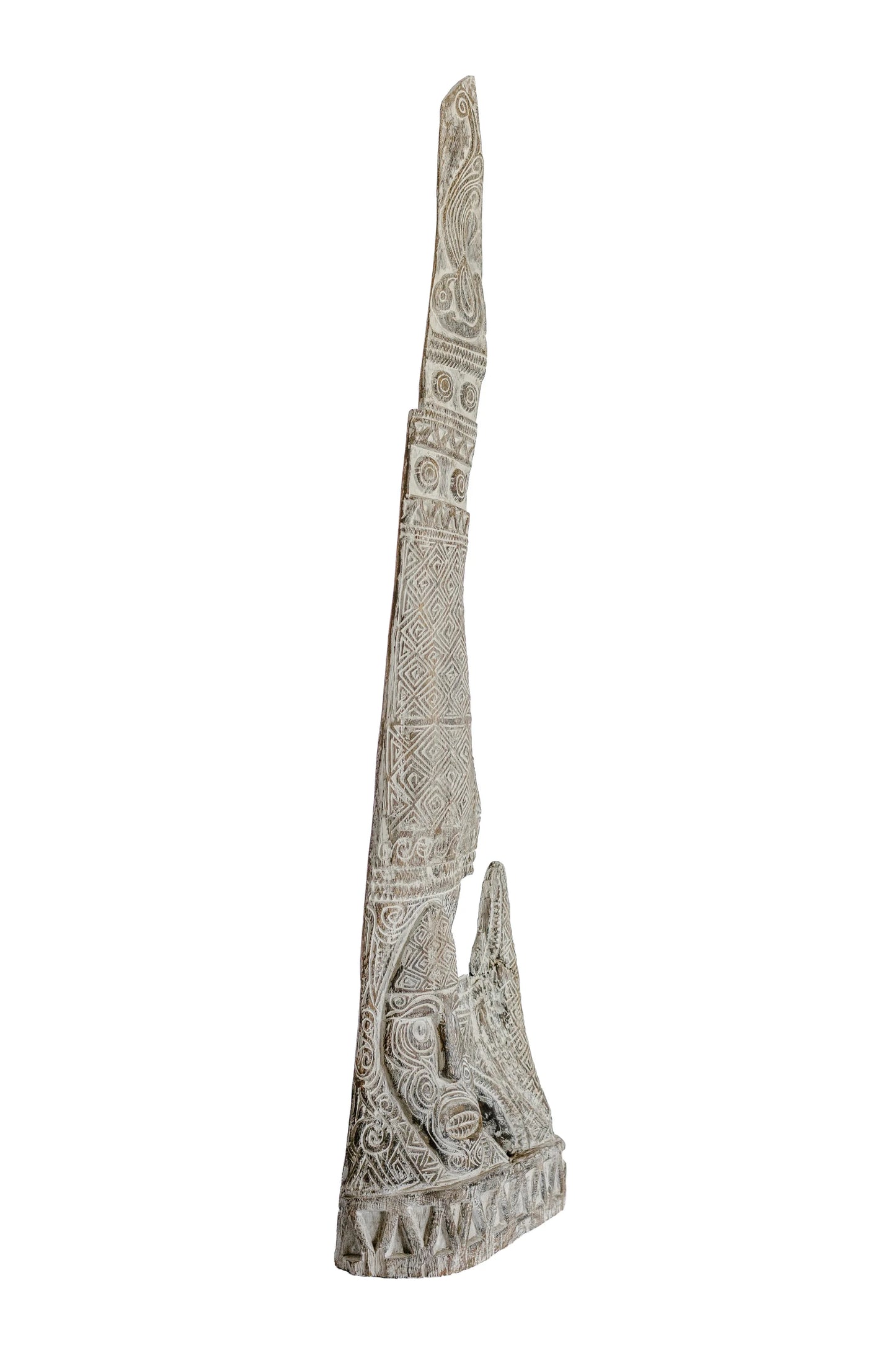 Tribal Madurese Carved Panel – Style 01