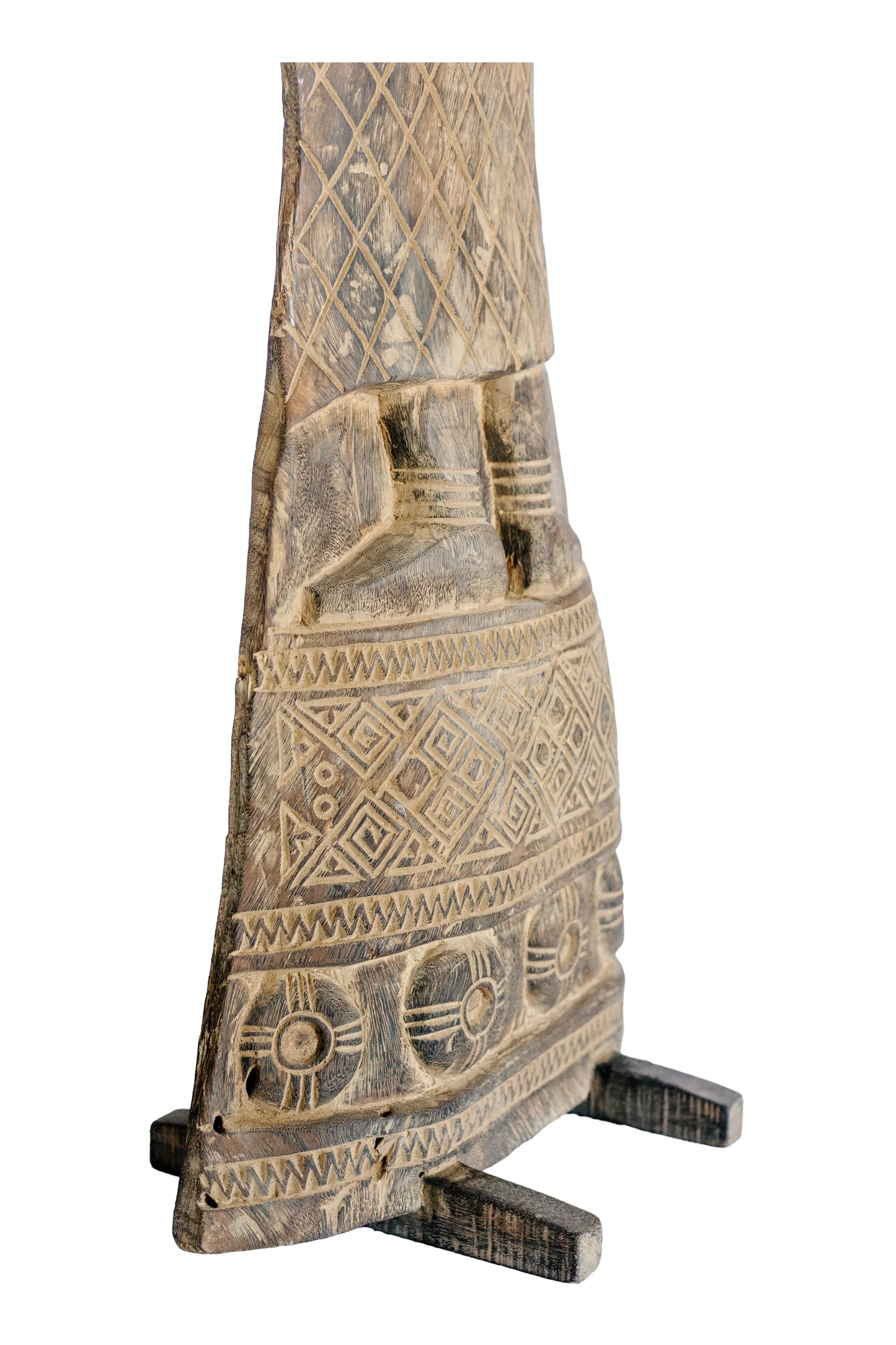 Tribal Madurese Carved Panel – Style 04