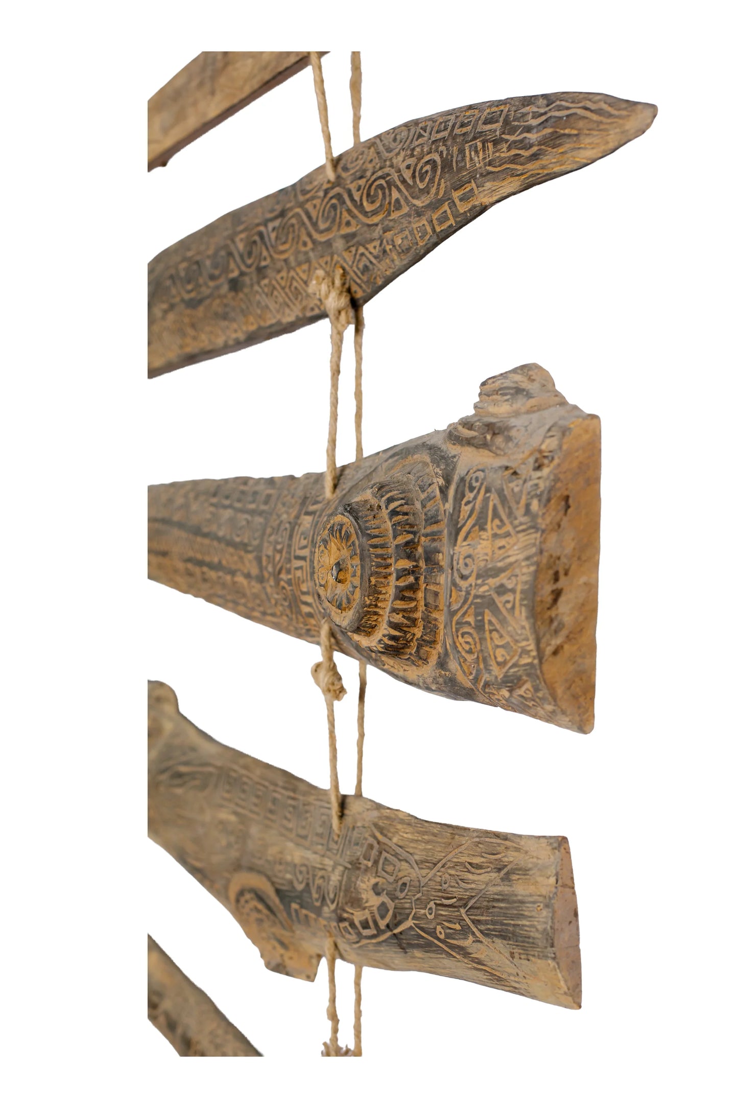 Tribal Madurese Carved Panel Set – Style 07