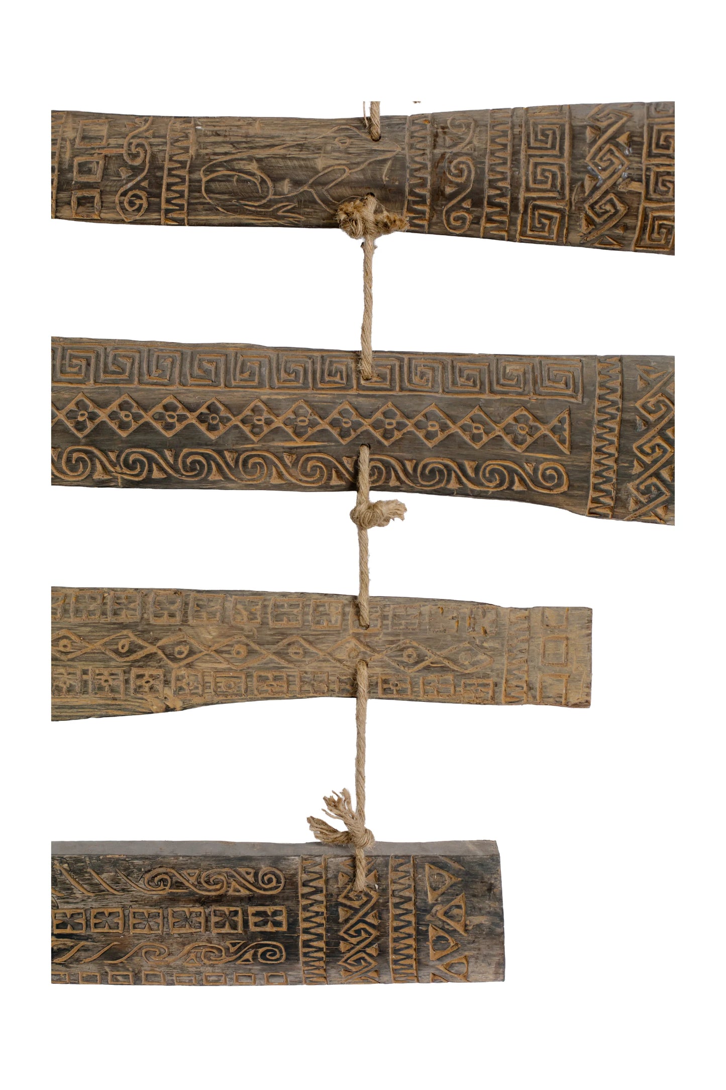 Tribal Madurese Carved Panel Set – Style 07