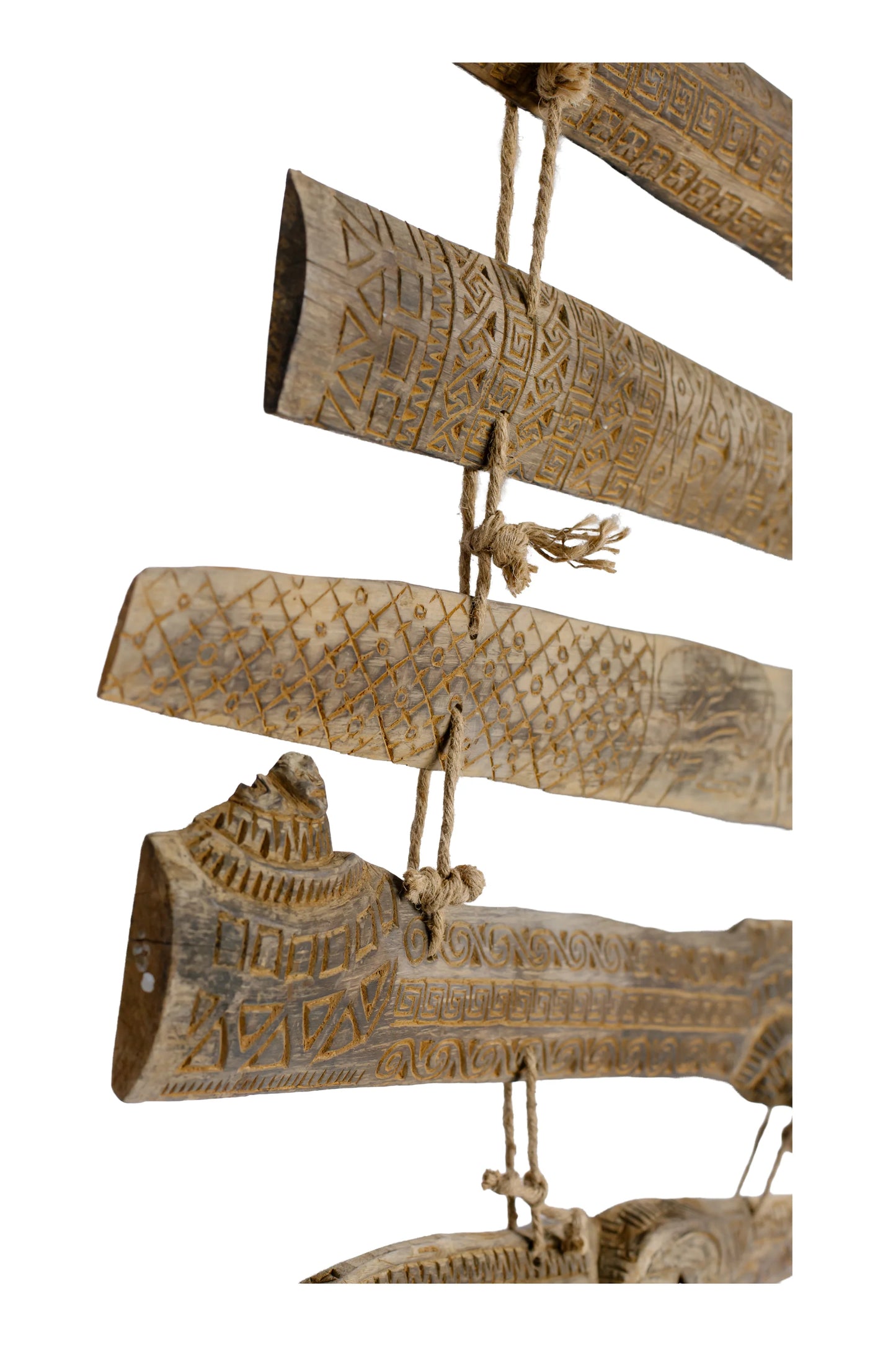 Tribal Madurese Carved Panel Set – Style 09