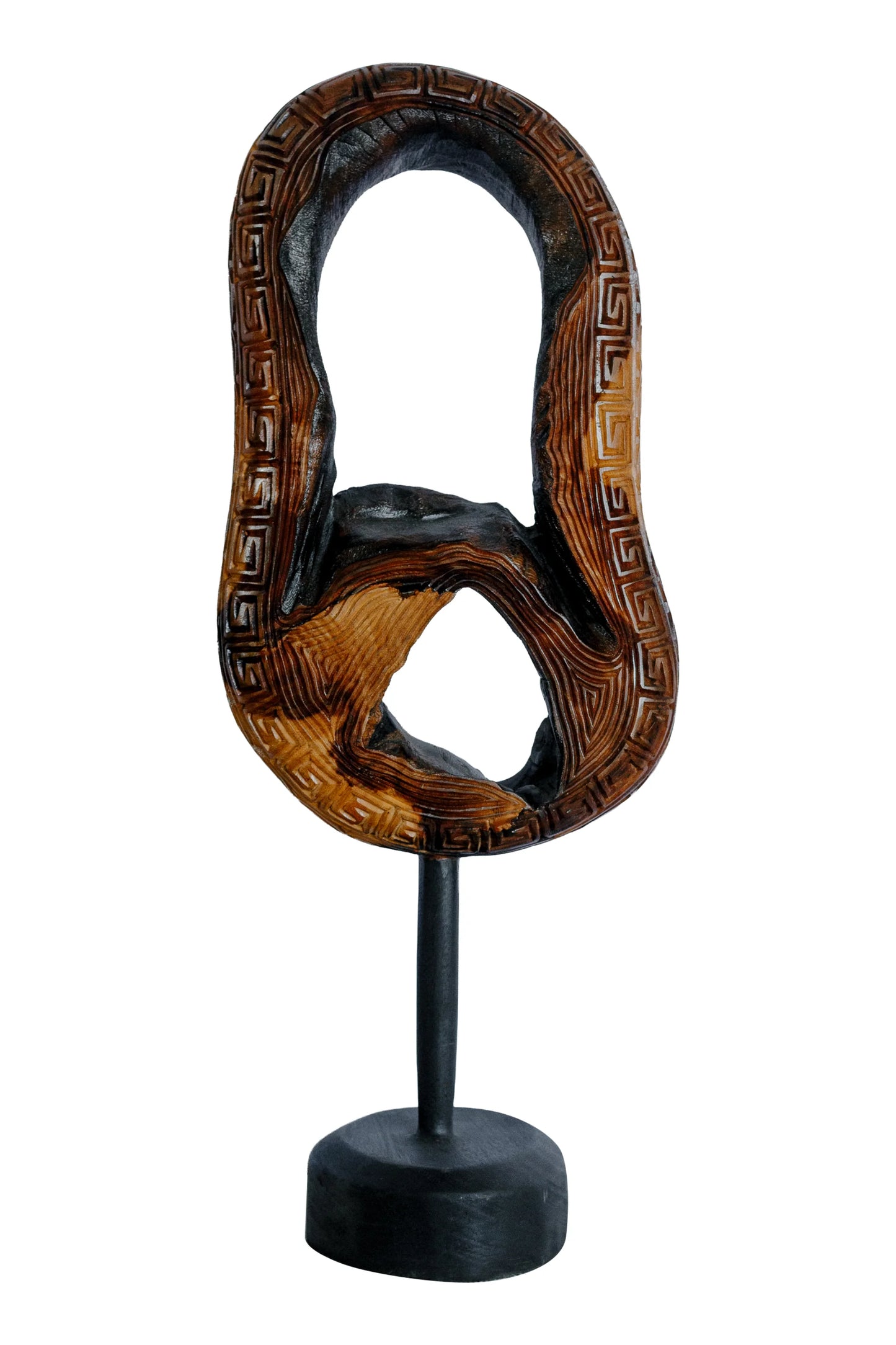 Antique Teak Root Decor with Stand