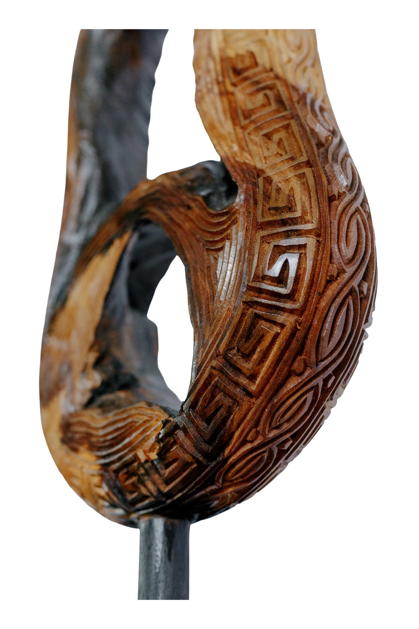 Antique Teak Root Decor with Stand
