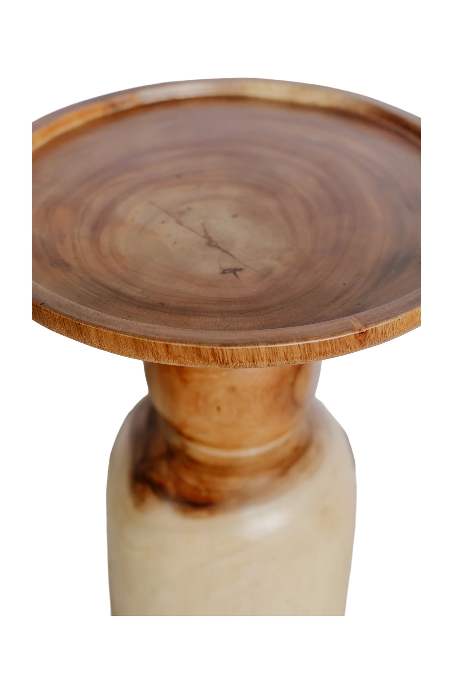 Wooden hand carved tea table - style 08