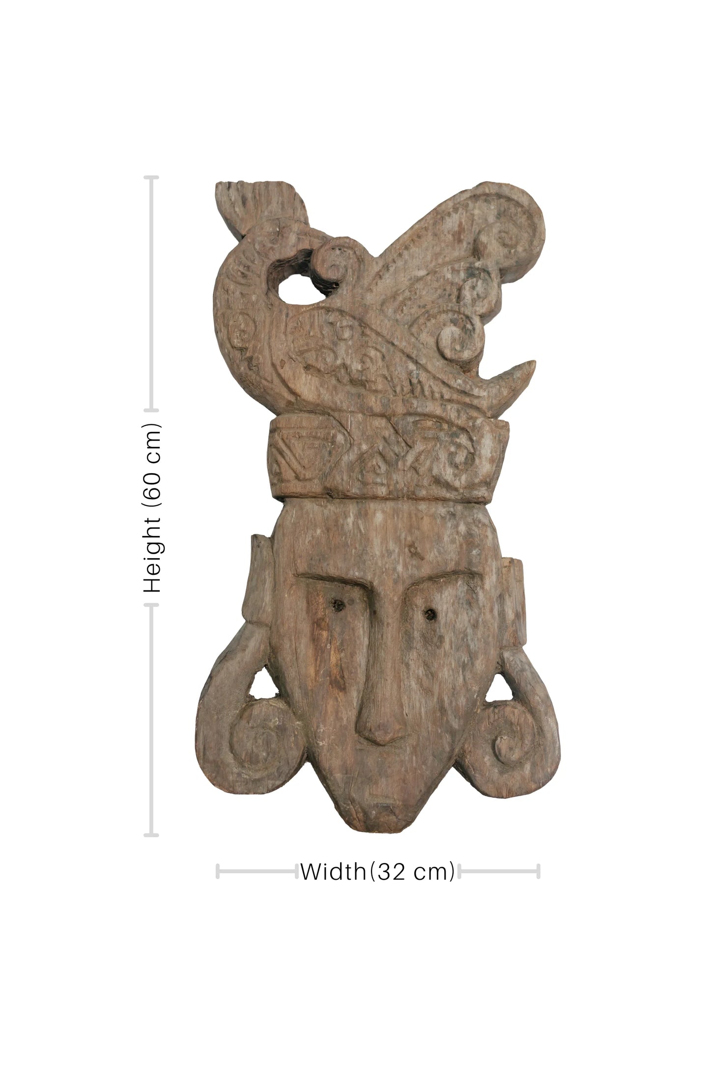 Toraja Kingdom Court Jester Mask