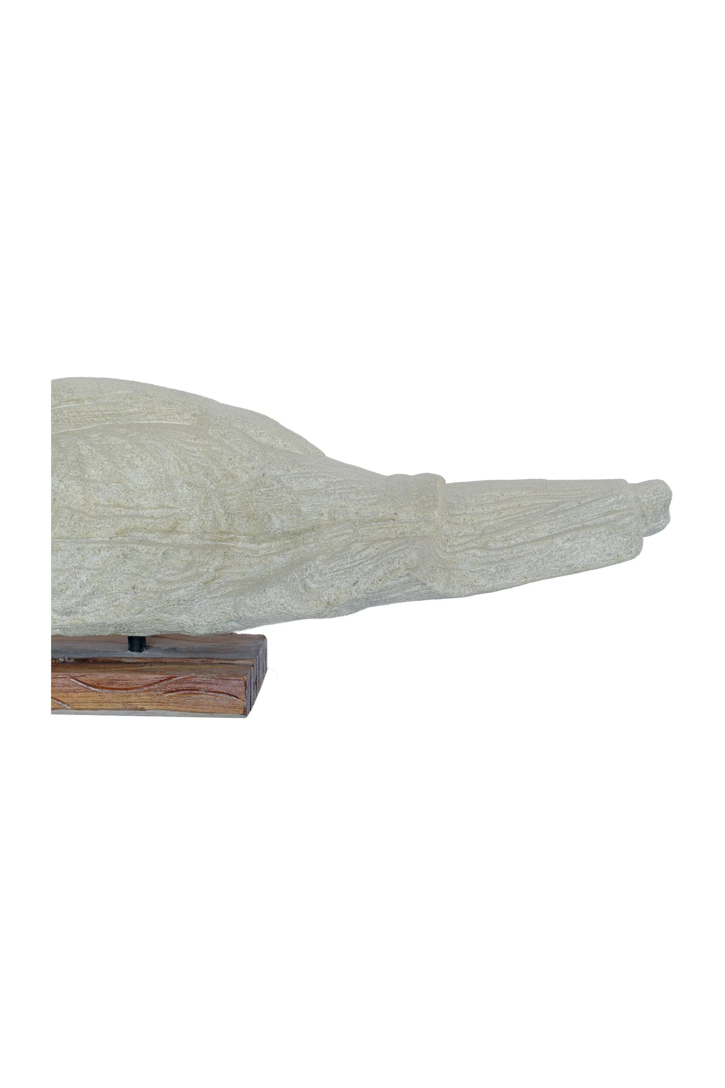 Resting Buddha on Wooden Stand