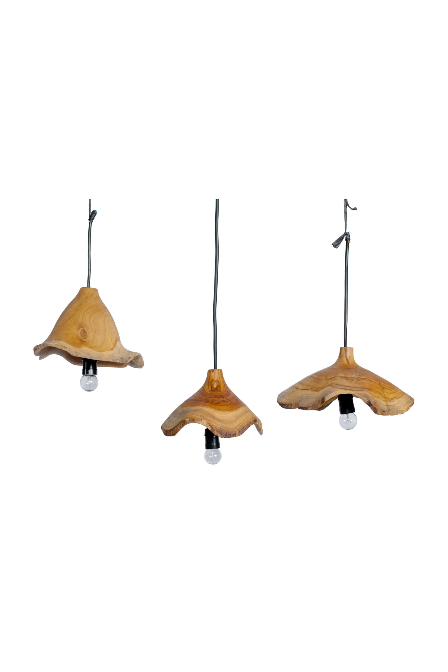 Natural Teak Root Wooden Lampshade