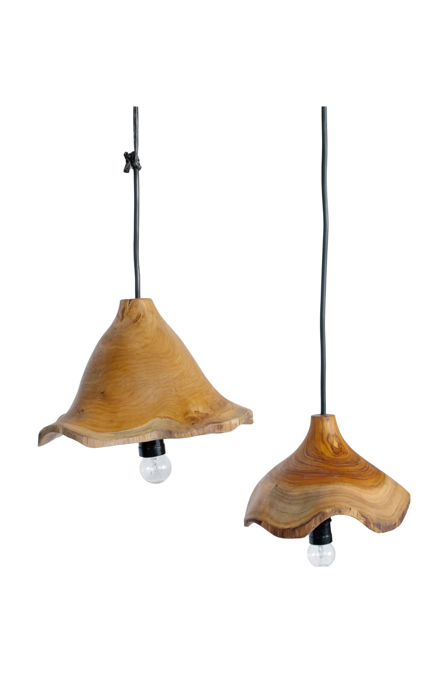 Natural Teak Root Wooden Lampshade