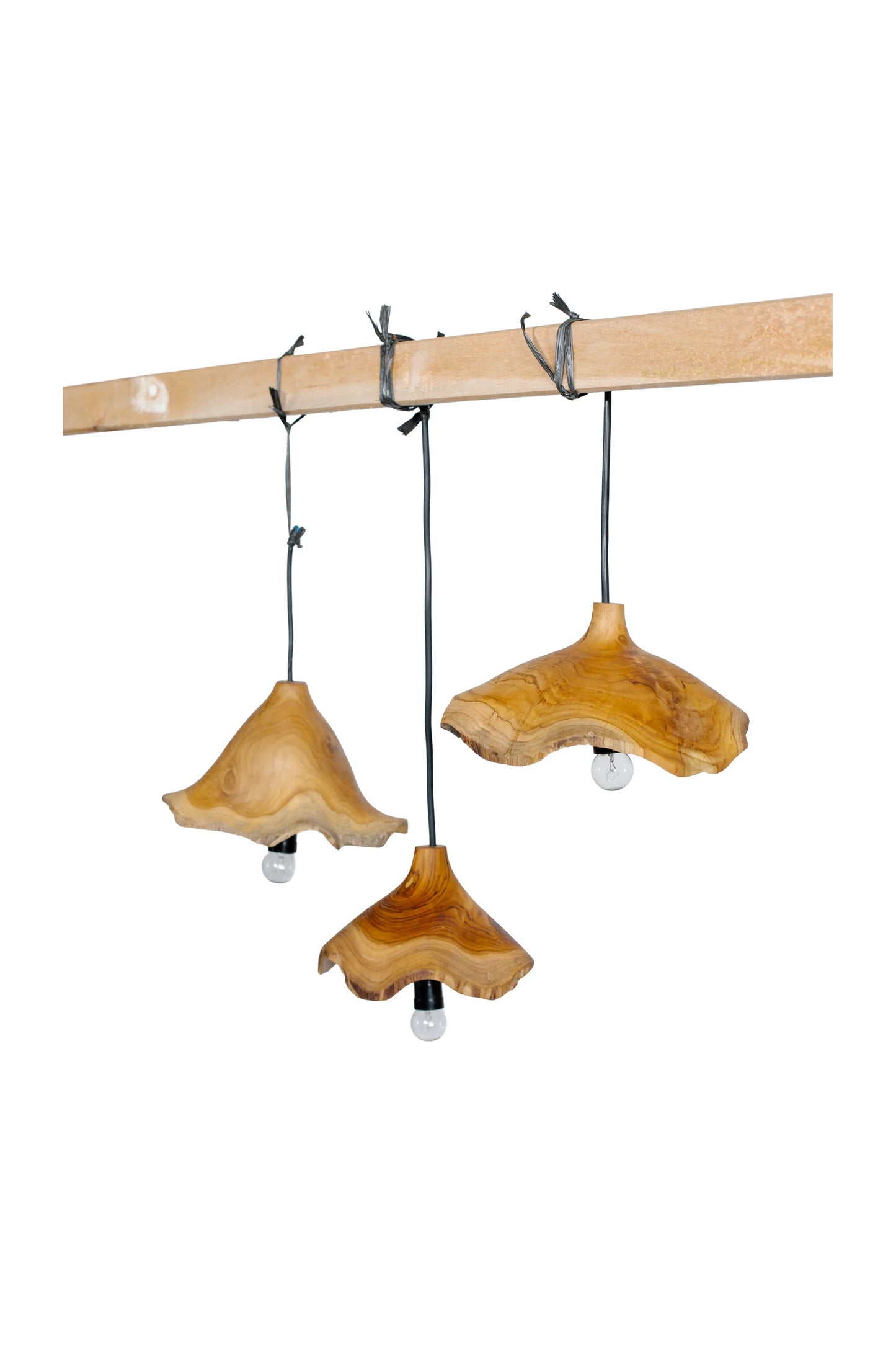 Natural Teak Root Wooden Lampshade