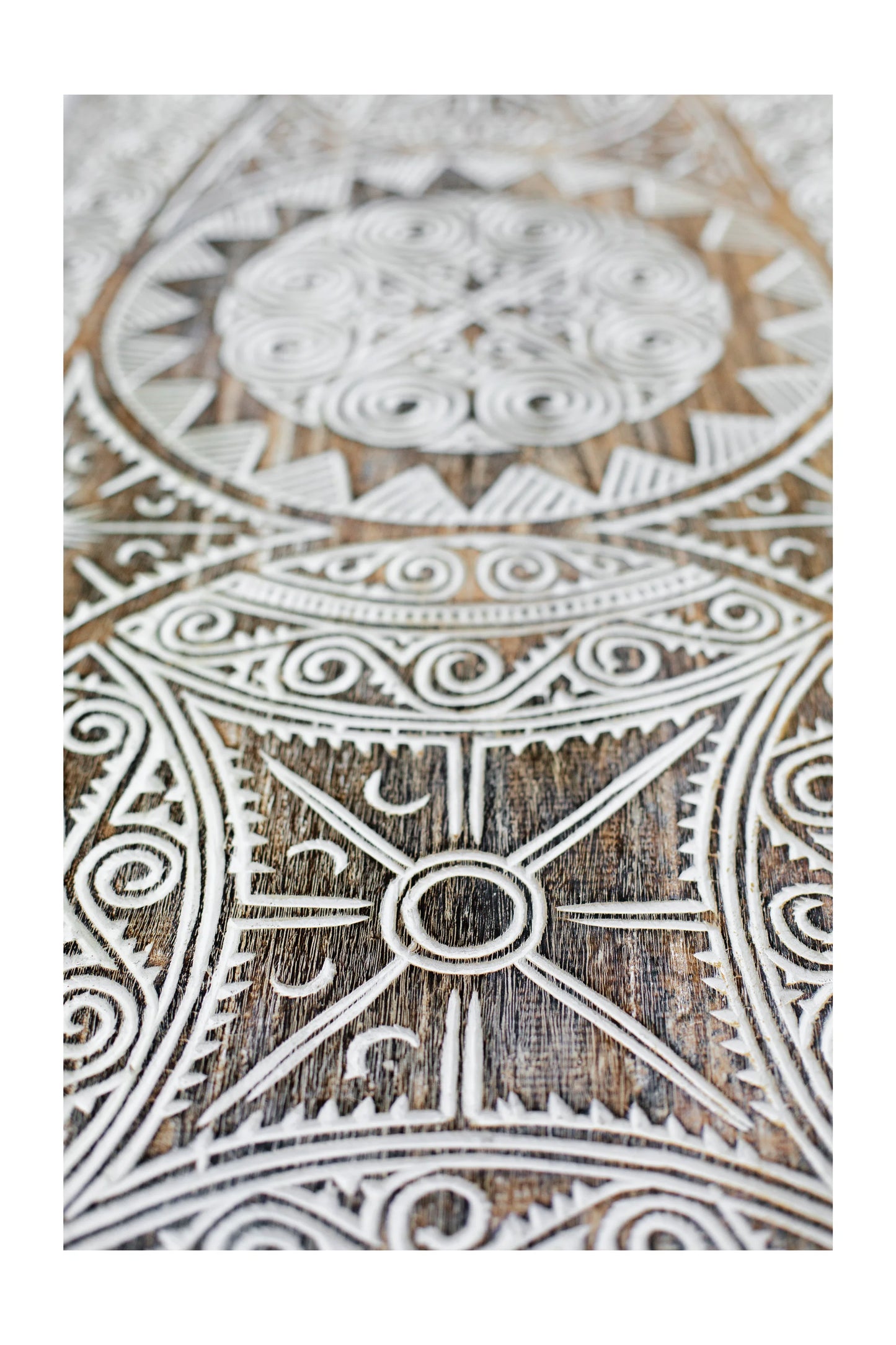 Timor Tribal Handcarved Panel - Style 3