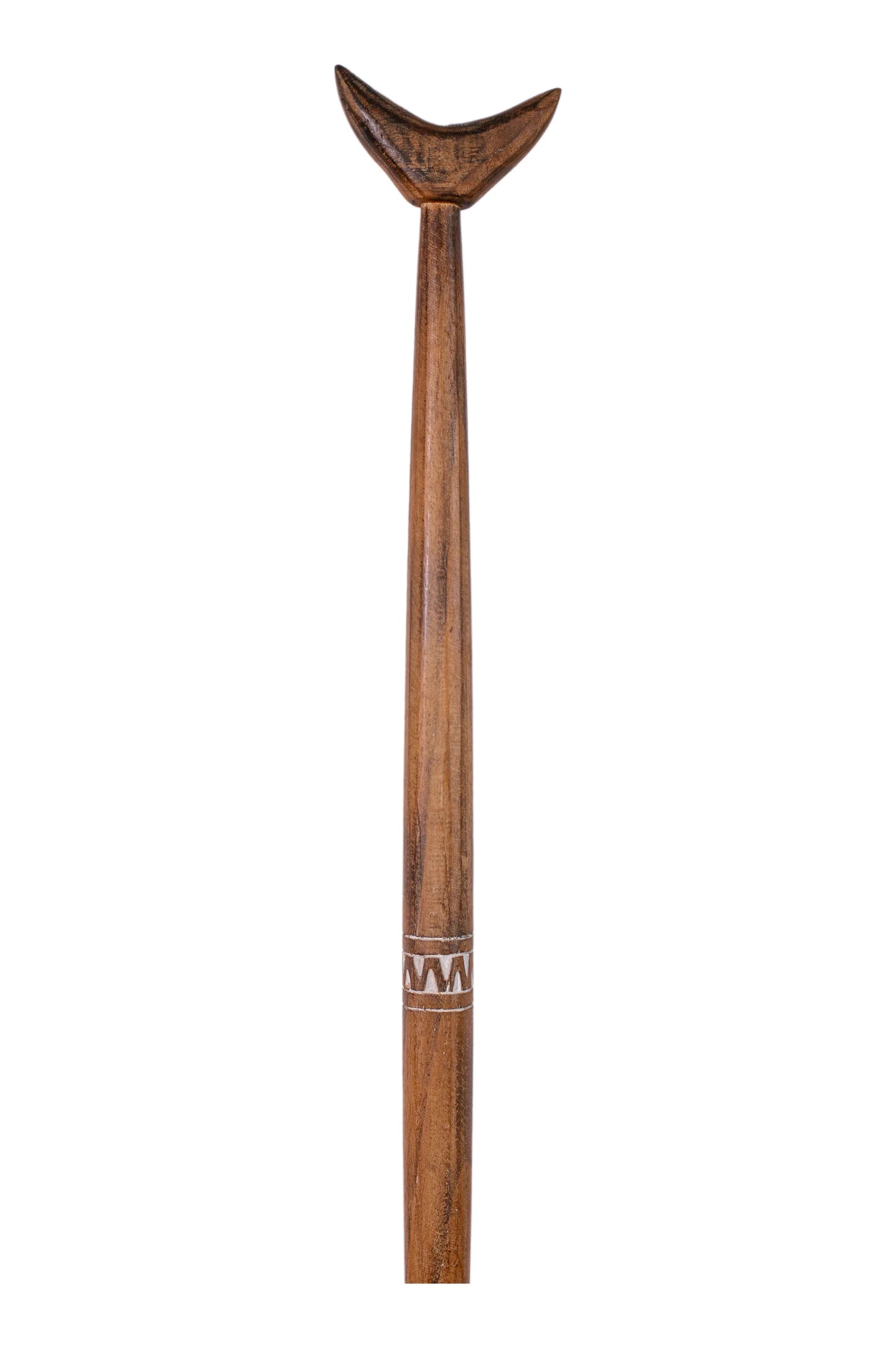 Timor Tribal Handcarved Wooden Oar - Style 4