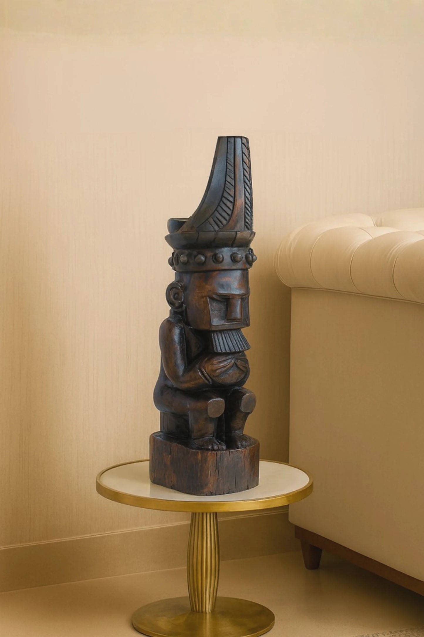 Nias Province Prince & Princess Statue