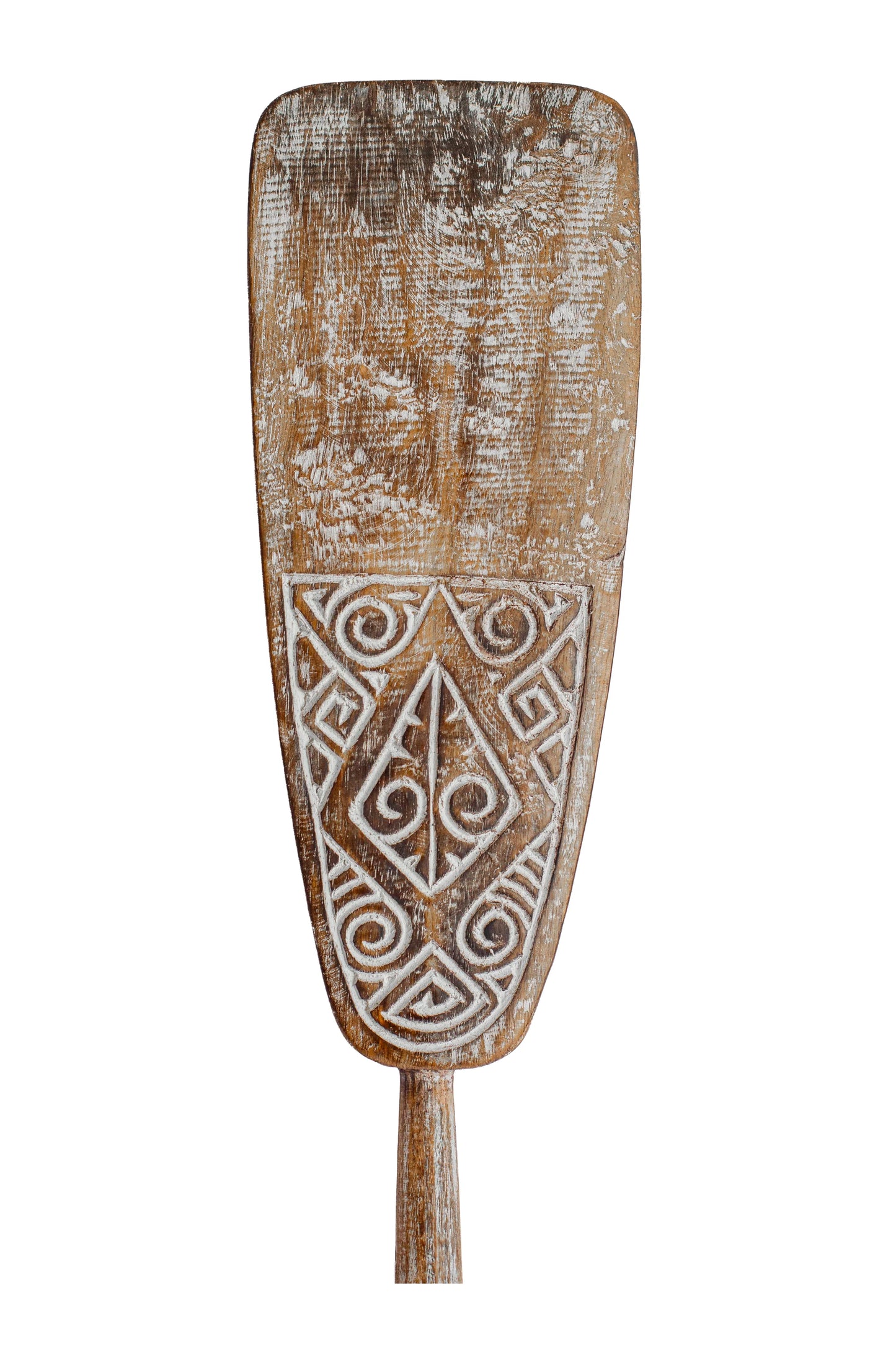 Timor Tribal Hand Carved Antique Oar - Style 9