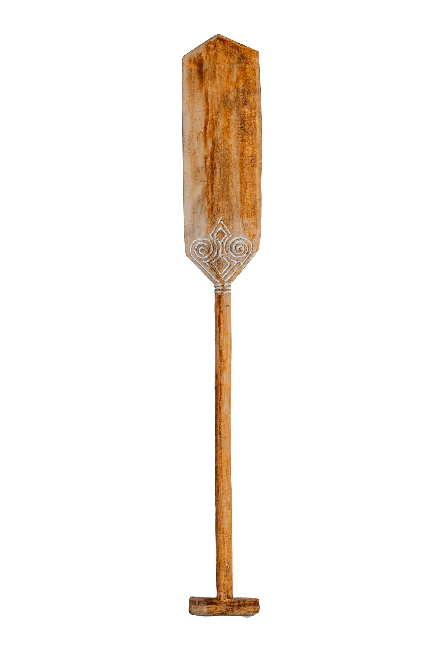 Timor Tribal Hand Carved Antique Oar - Style 11