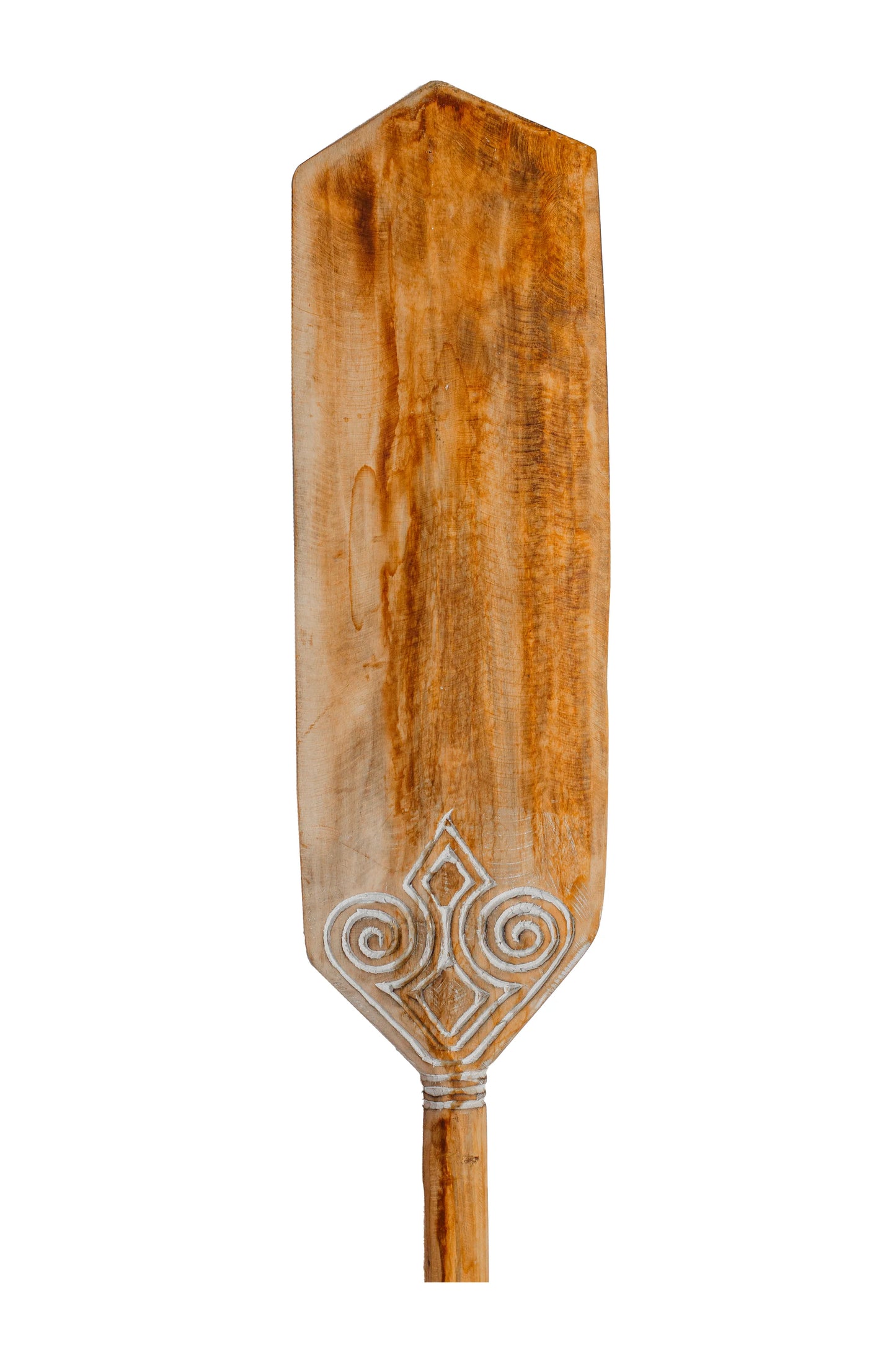 Timor Tribal Hand Carved Antique Oar - Style 11