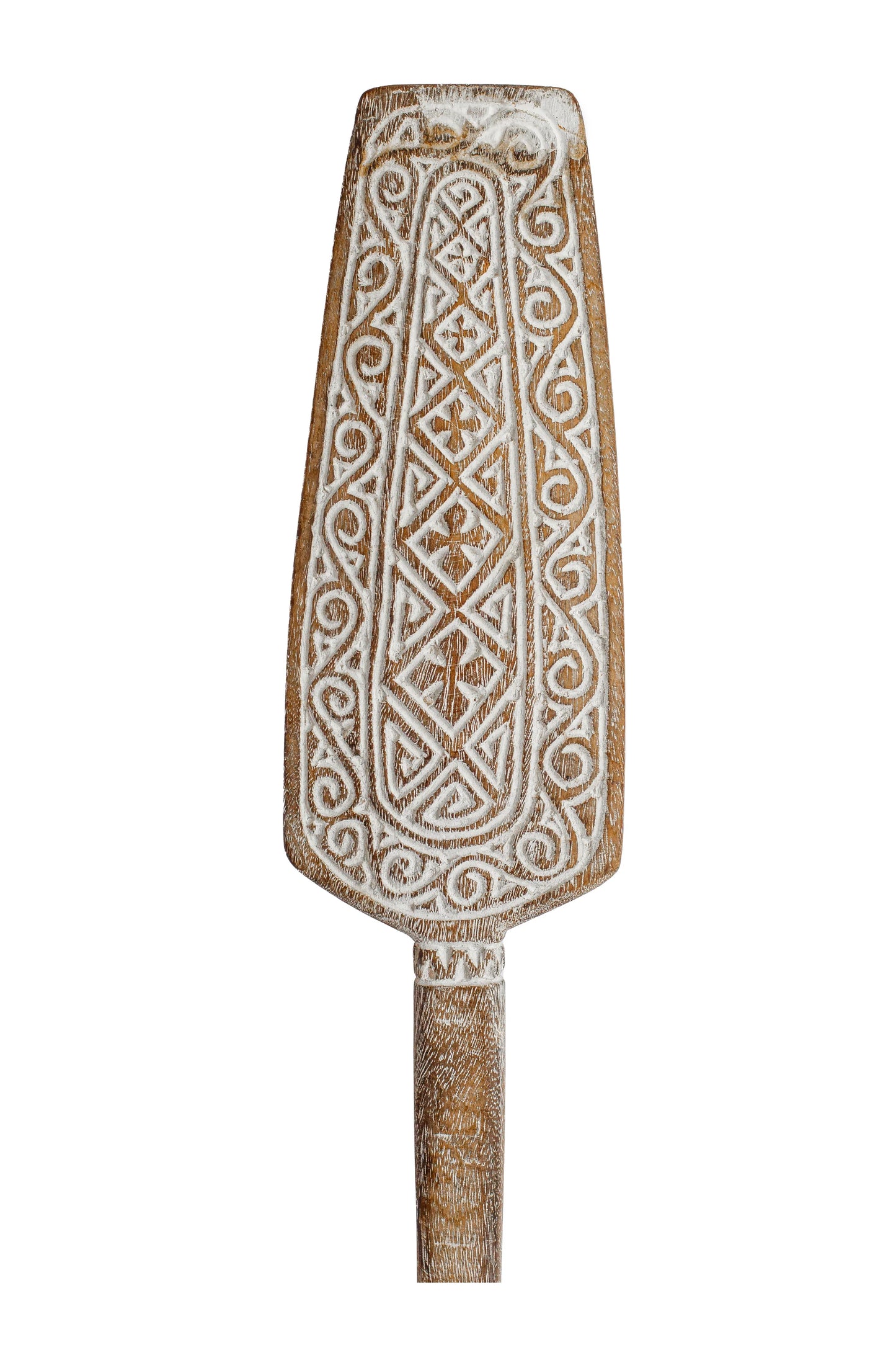 Timor Tribal Hand Carved Antique Oar - Style 12