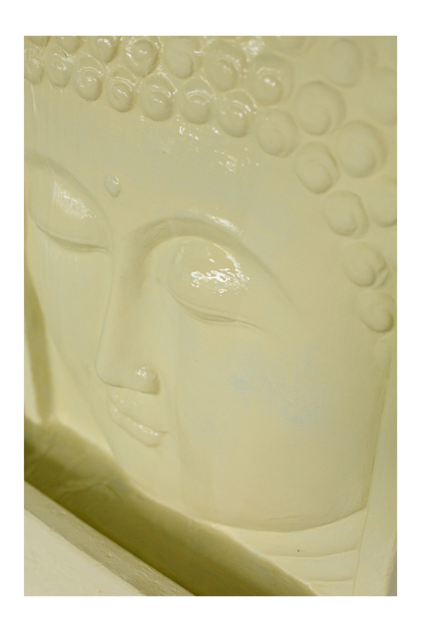 Cascading Water Fall With Peaceful Buddha Face - Medium