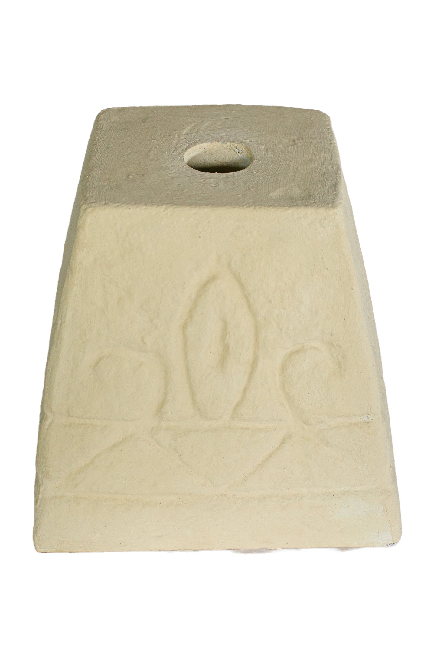 Hand Carved Umbrella Stand For Garden
