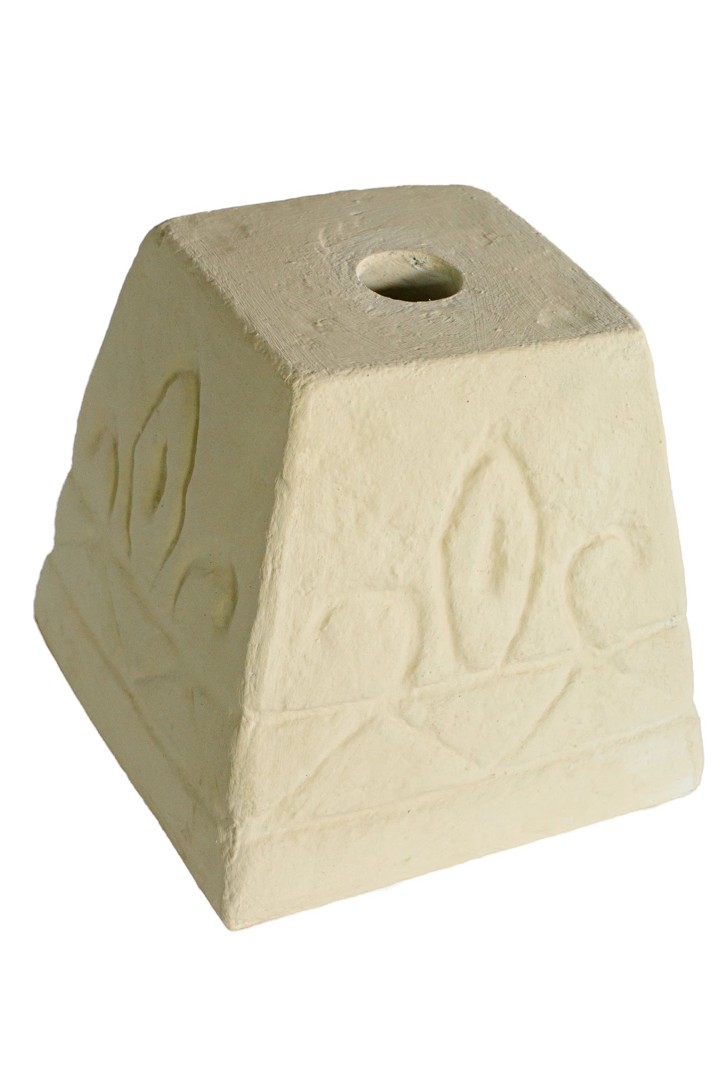 Hand Carved Umbrella Stand For Garden