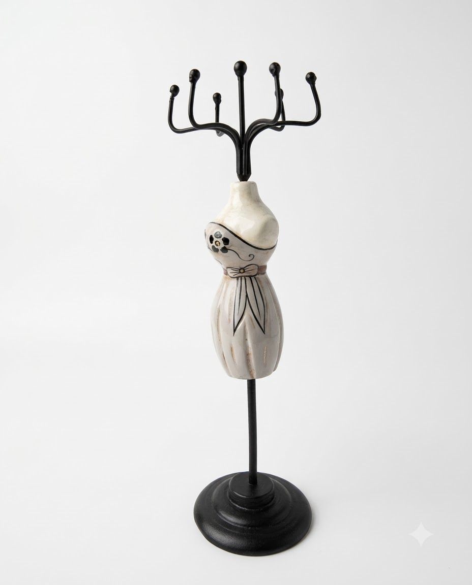 Ms. Jewel Muse (ring & earing holder)