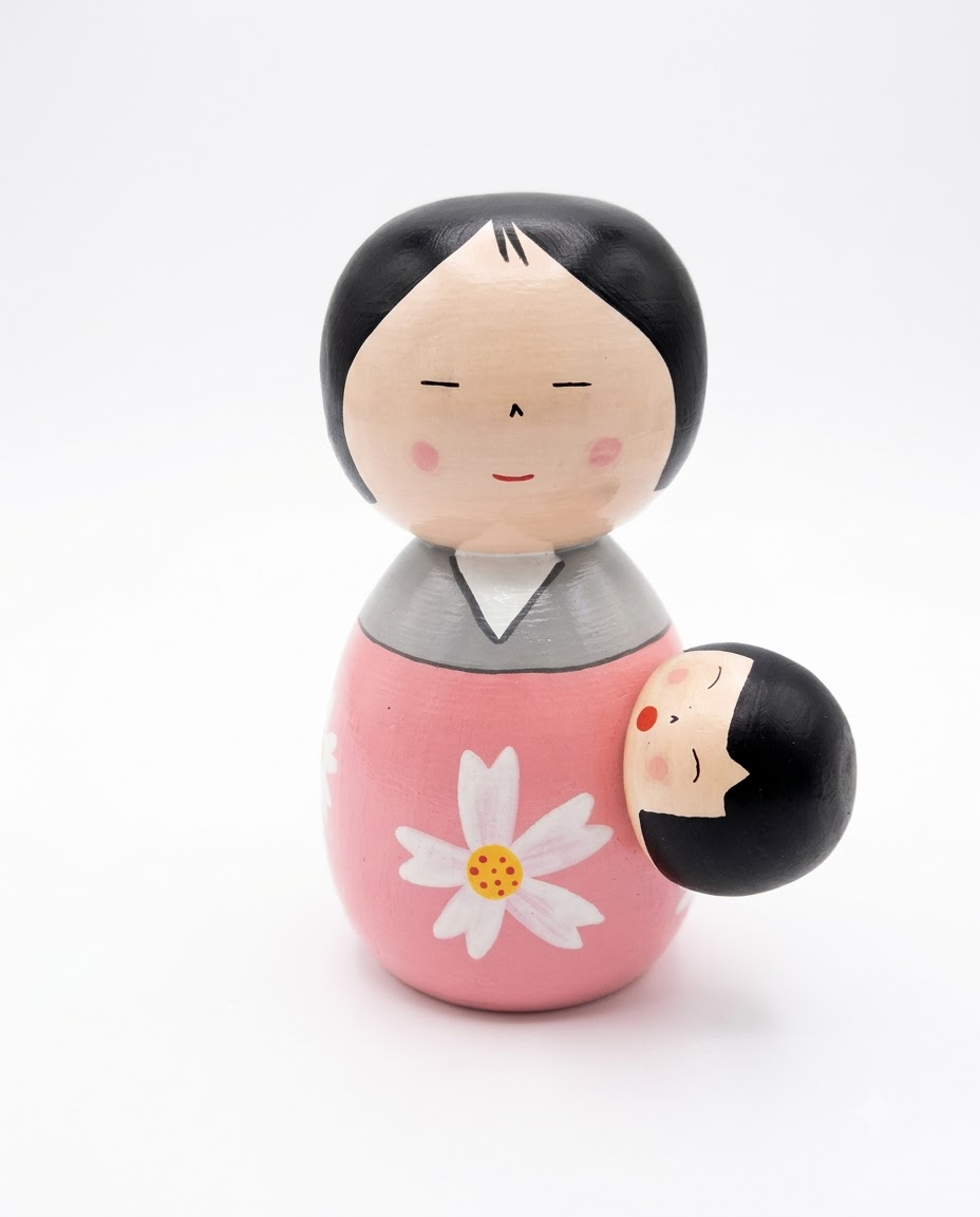 Boshi Japanese mommy with baby