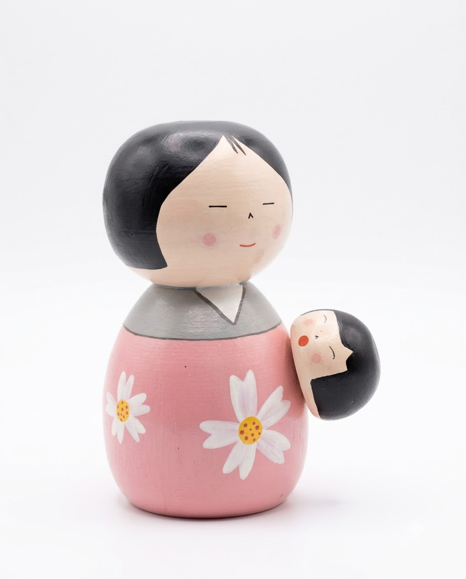 Boshi Japanese mommy with baby