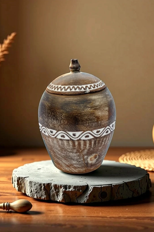 Hand Carved Timor Tribal Bowl – Style 9