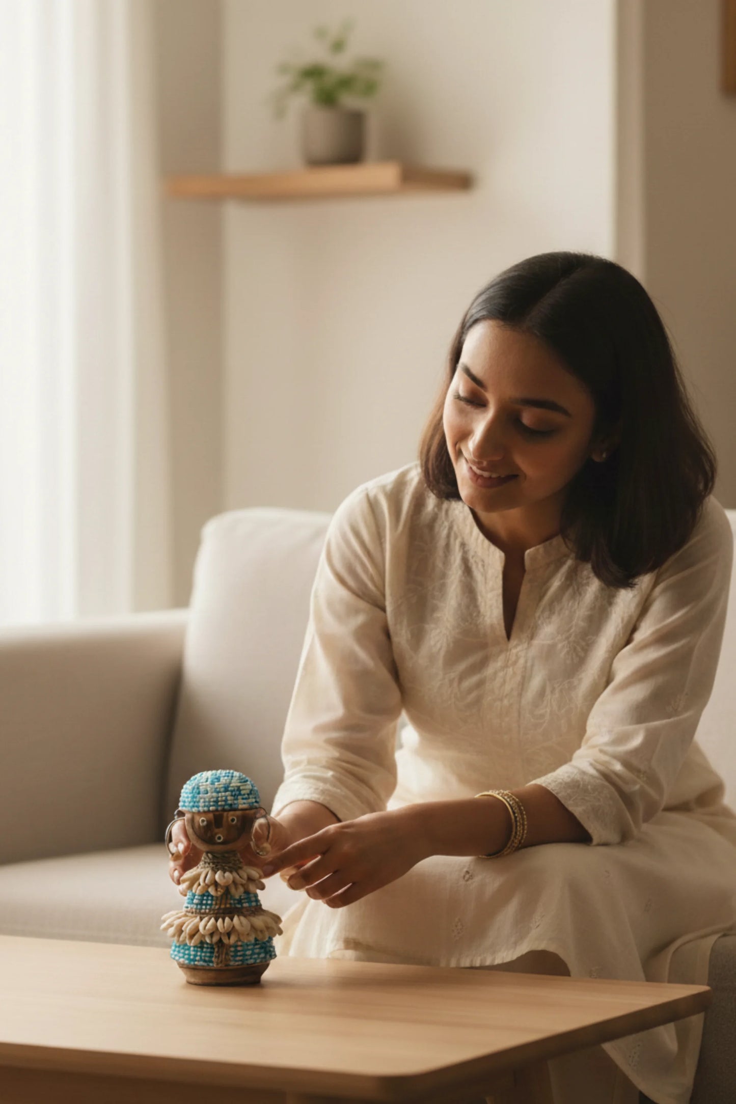 Little Ms. Tropical Hippie - Style 02  (Sky Blue)