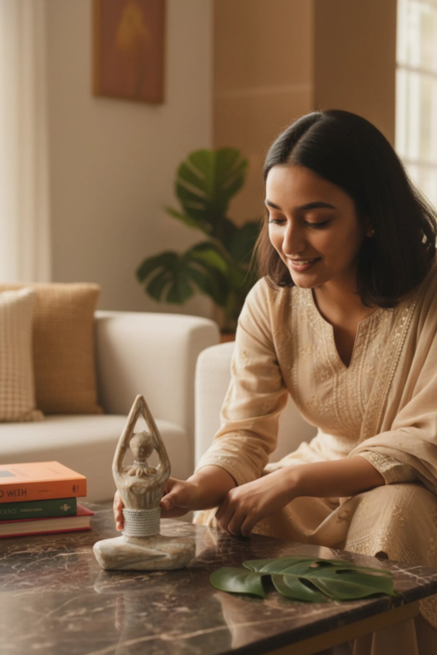 Little yoga guru - Style 02 - Smooth White