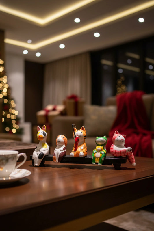 The Fishy family (Set of 5 dolls)