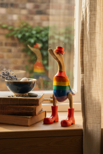 Cute Quacks Happy Ducks - Mr. Rainbow