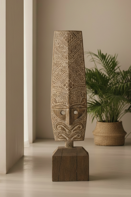 Timor Village Guardian Statue