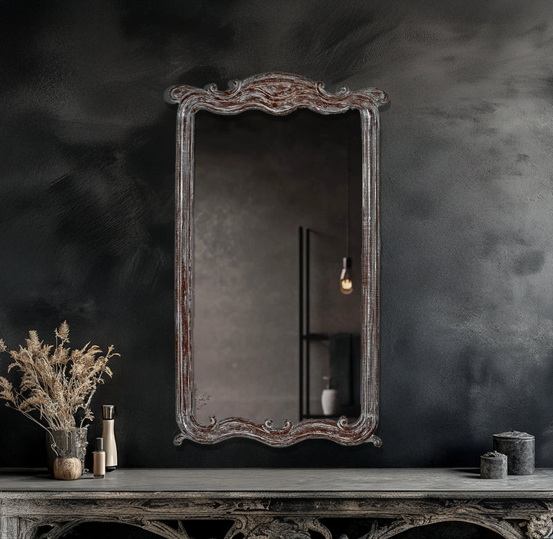 Elegant wall mirrors with subtle desert-inspired theme