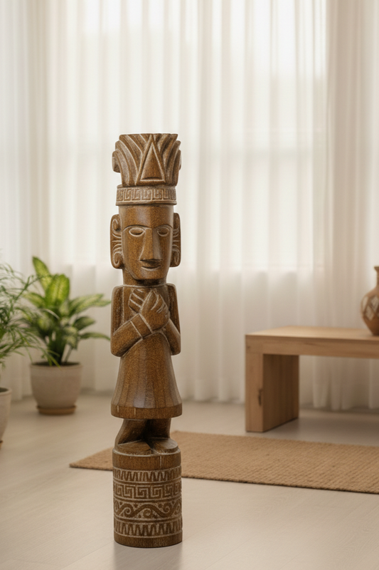 Timor Village Tribal Priest Statue