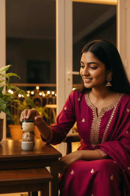 Japanese Traditional Little Girl